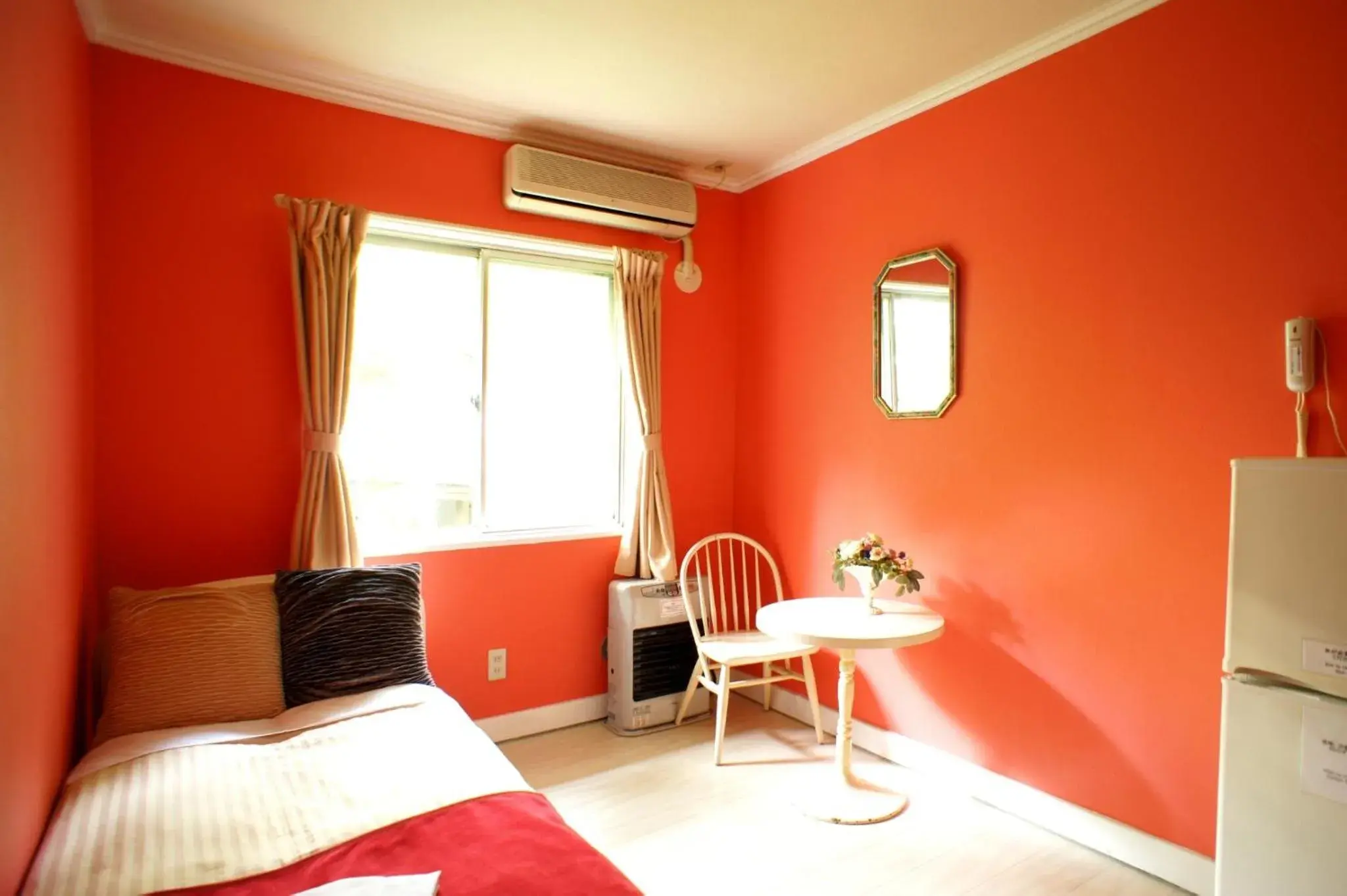 Bed in Karuizawa Pension Sato no Nukumori Bed in Karuizawa Pension Sato no Nukumori