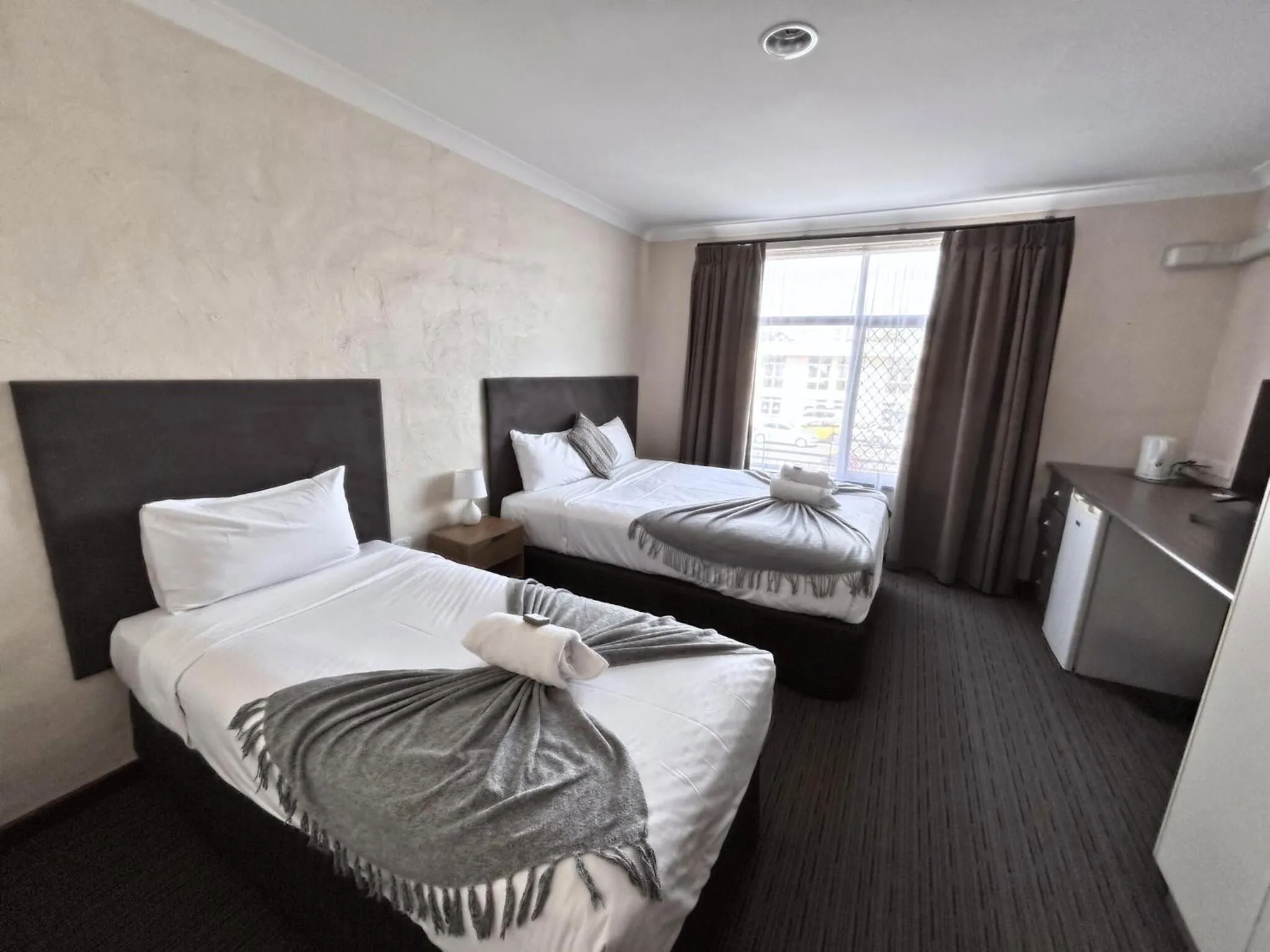 Bed in Prince of Wales Hotel, Bunbury