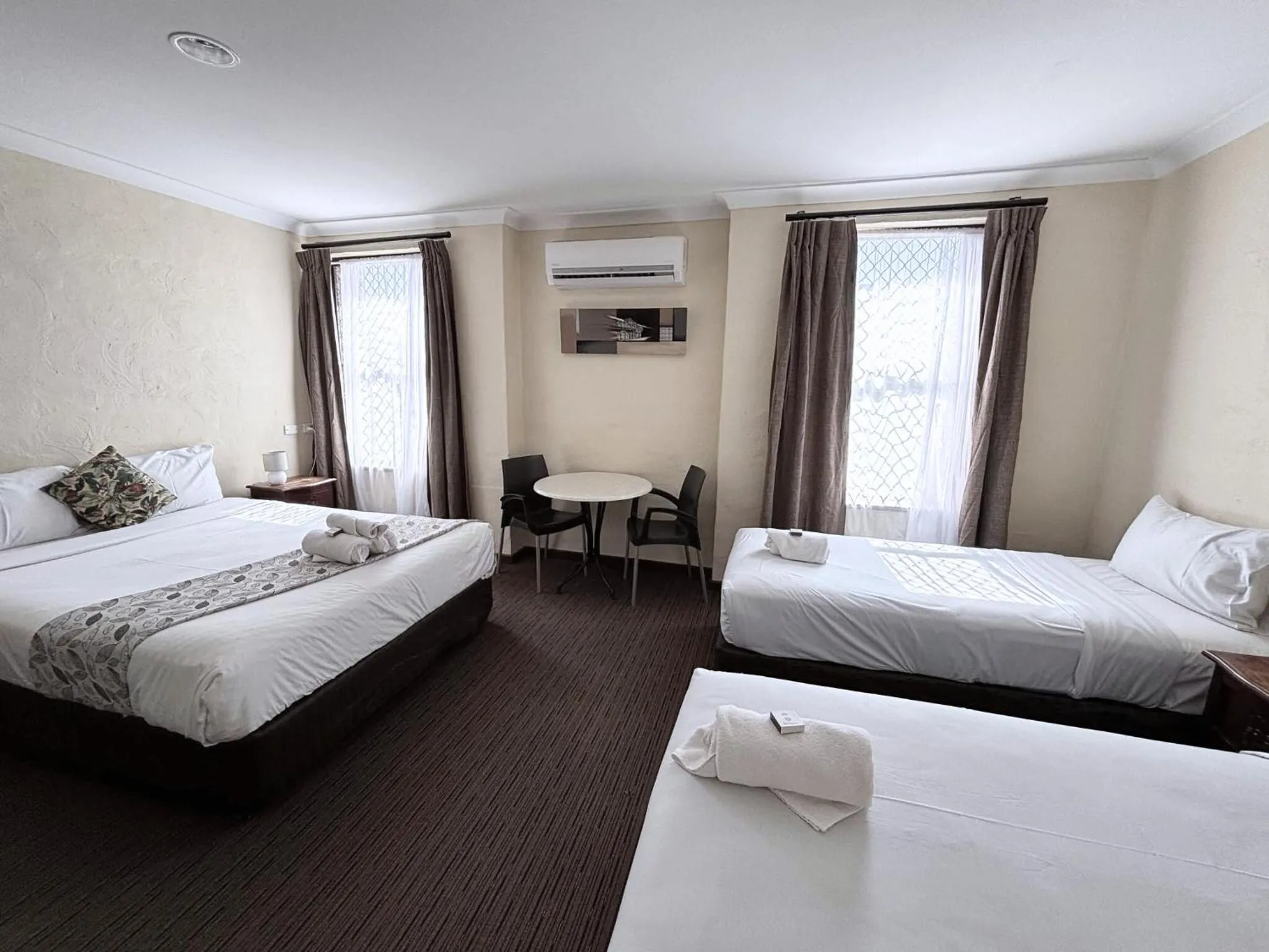 Bed in Prince of Wales Hotel, Bunbury