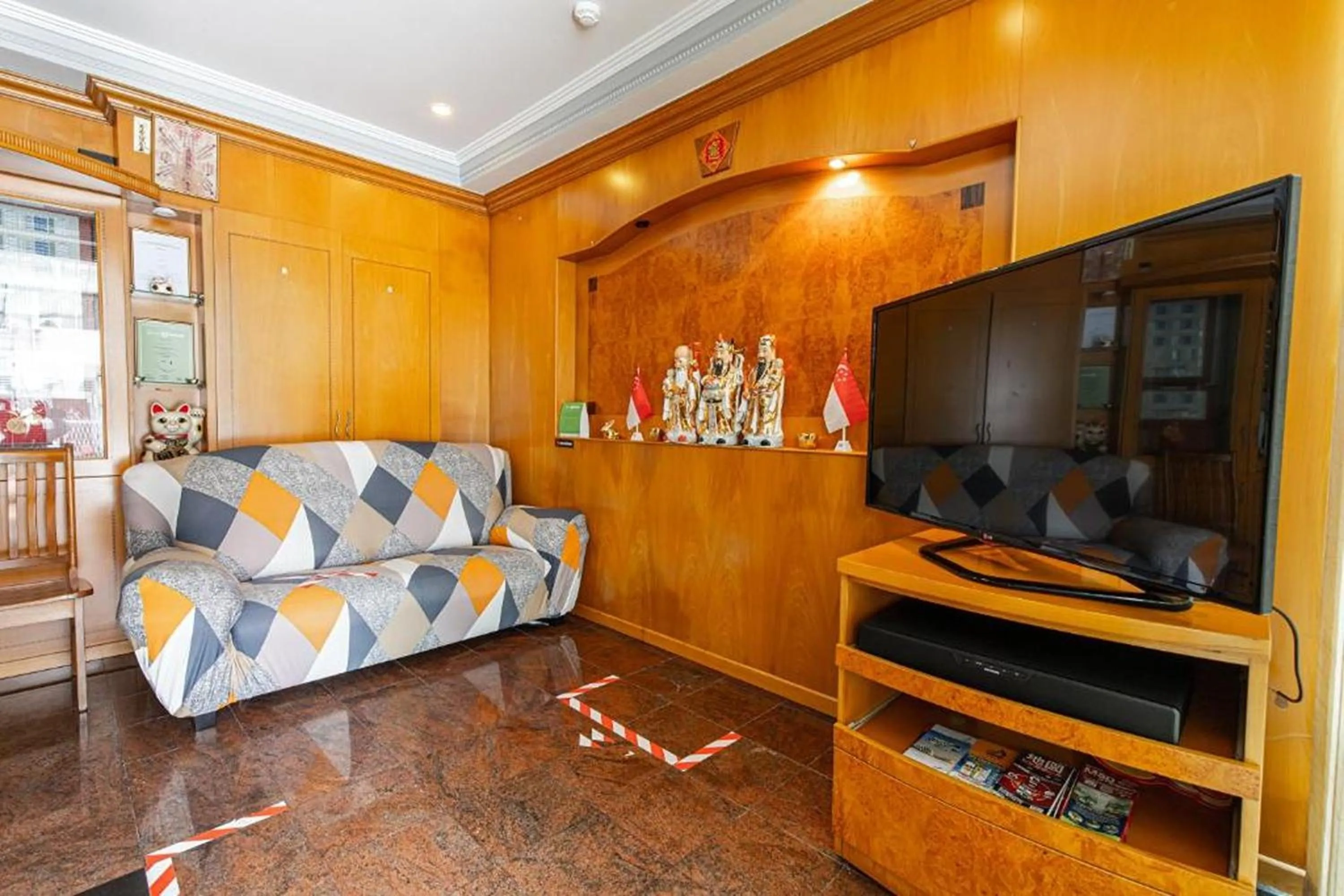 Seating area in Hotel Fuji