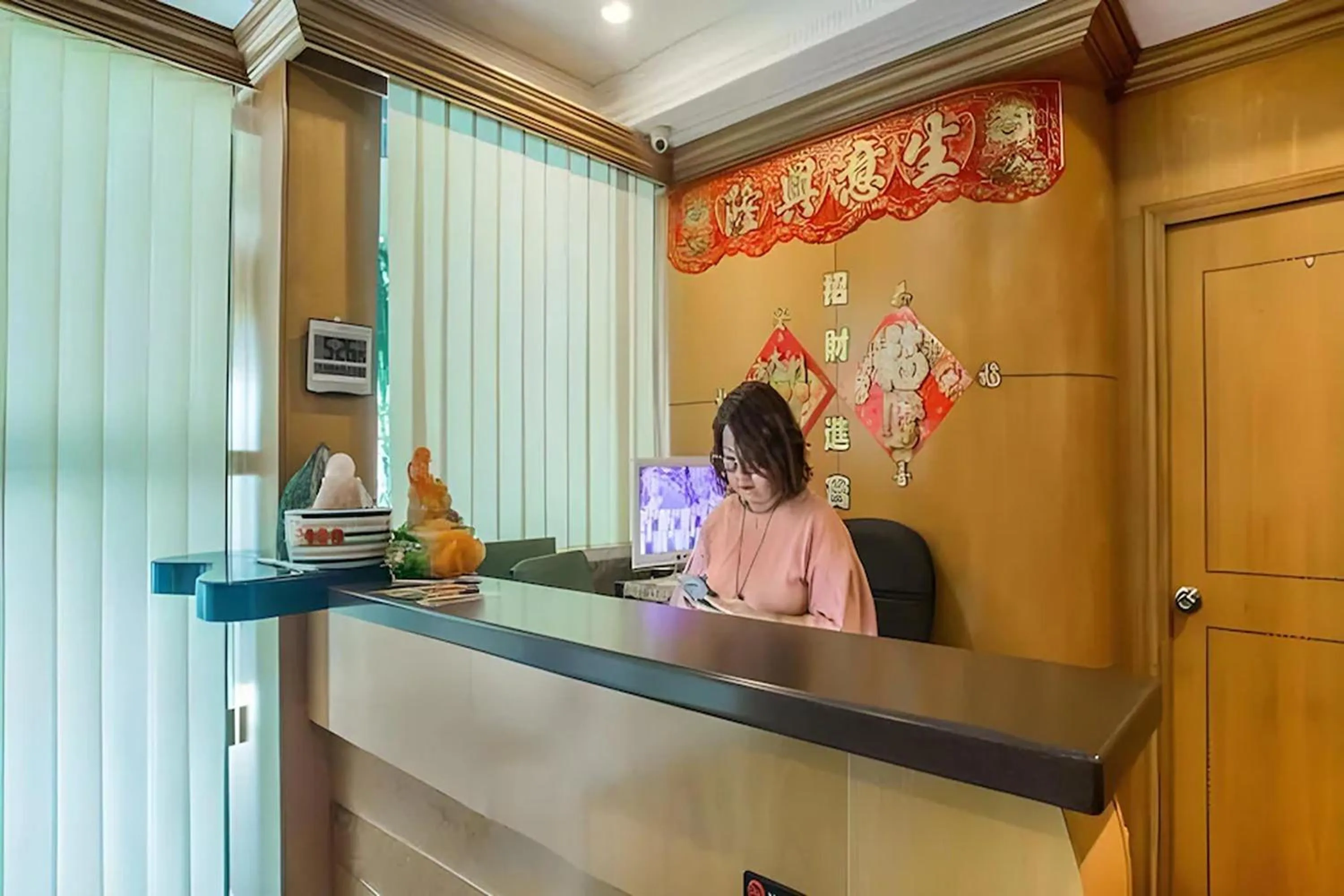 Lobby or reception in Hotel Fuji