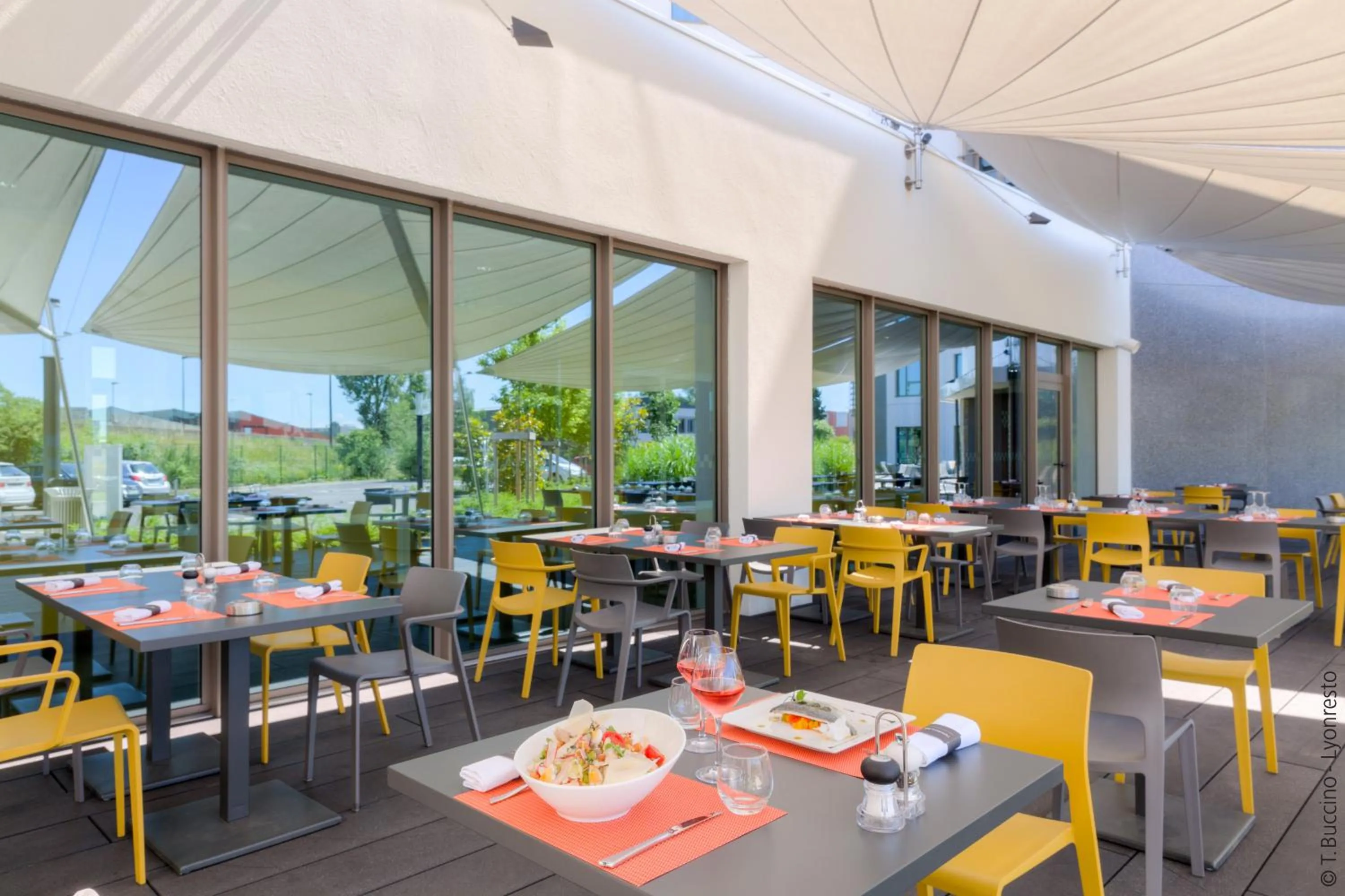 Patio in Hotel ParKest