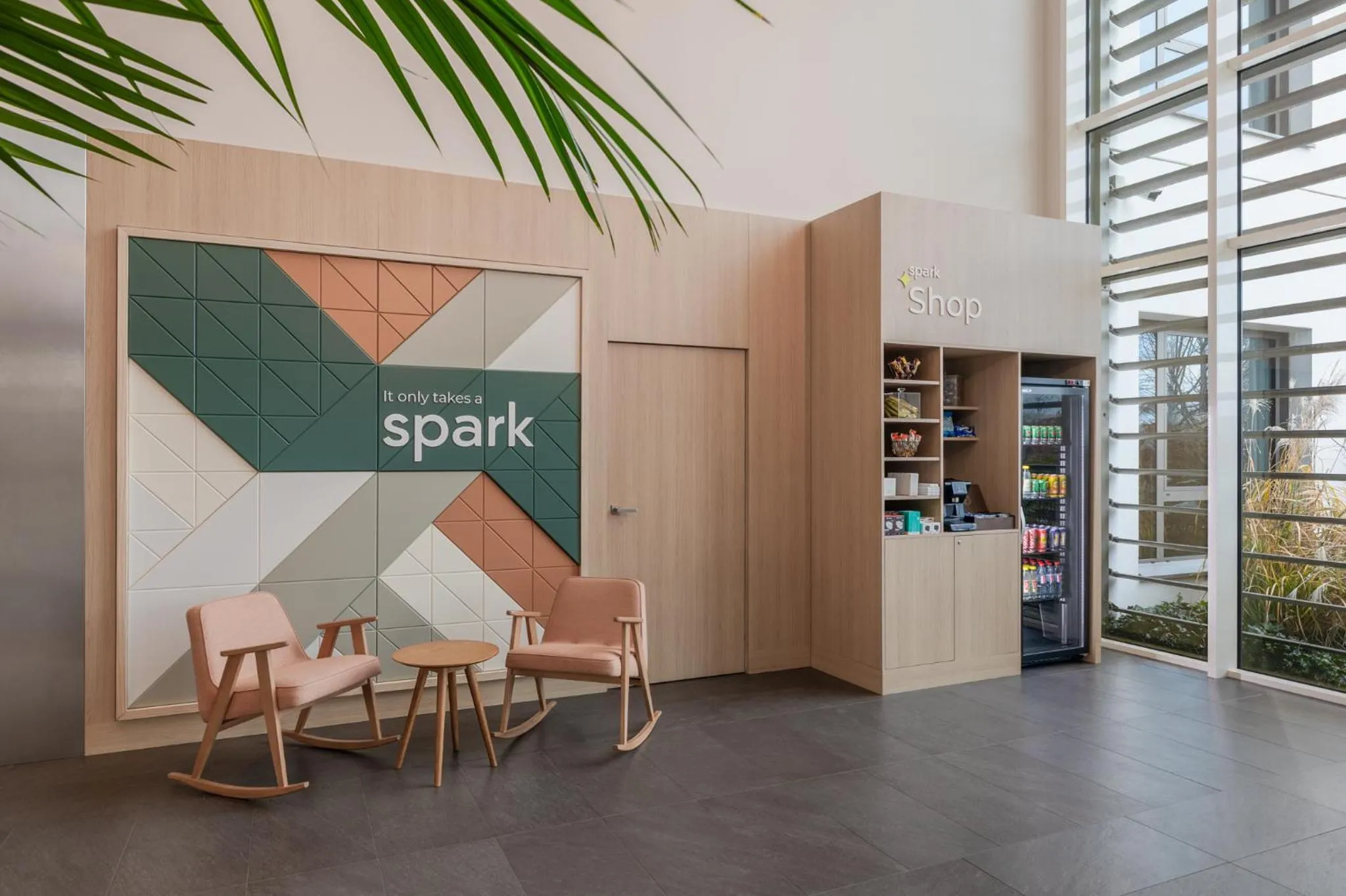 Lobby or reception in Spark by Hilton Lyon Eurexpo