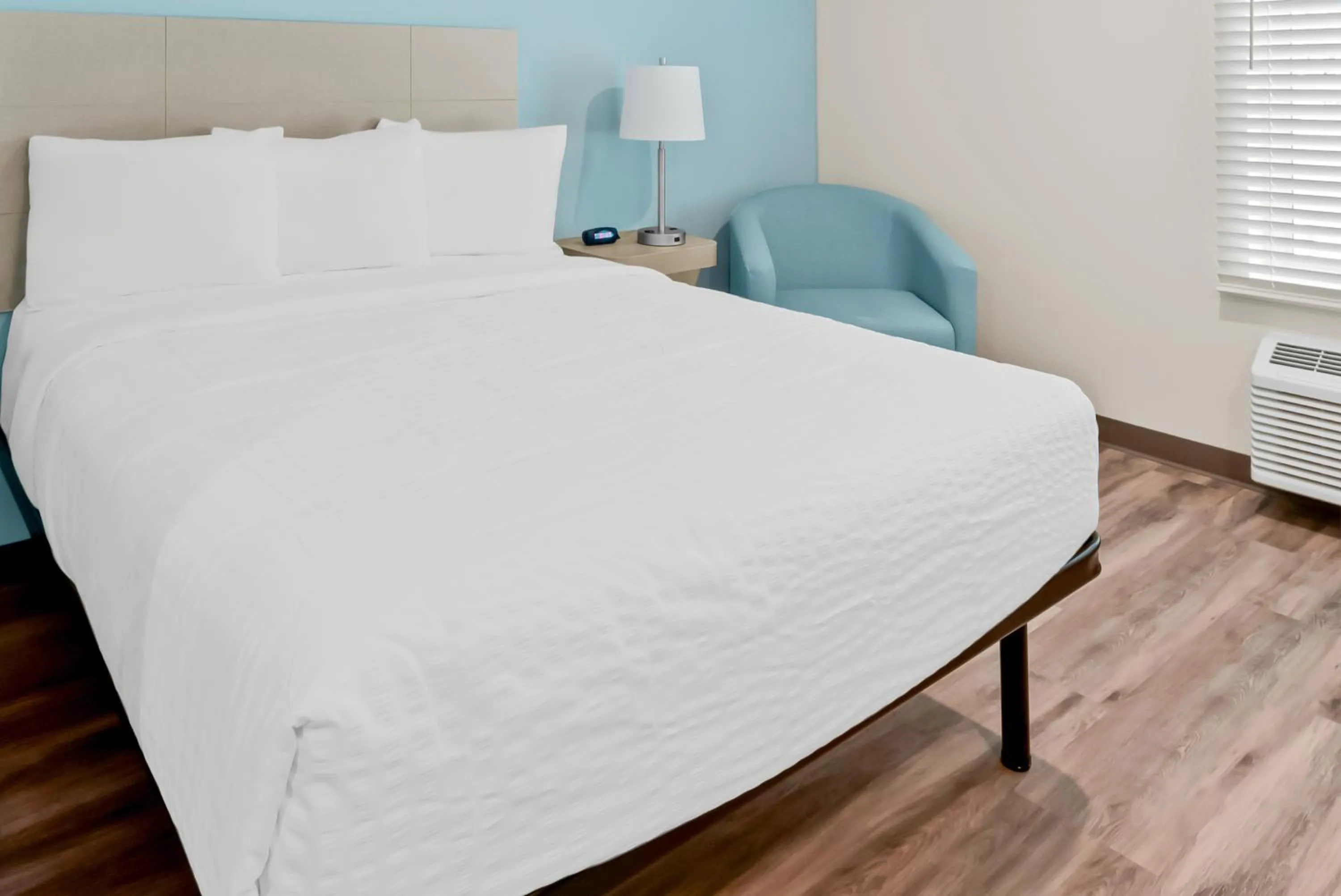 Efficiency Queen Room with Roll-In Shower - Disability Access/Non Smoking in WoodSpring Suites Greenville Airport