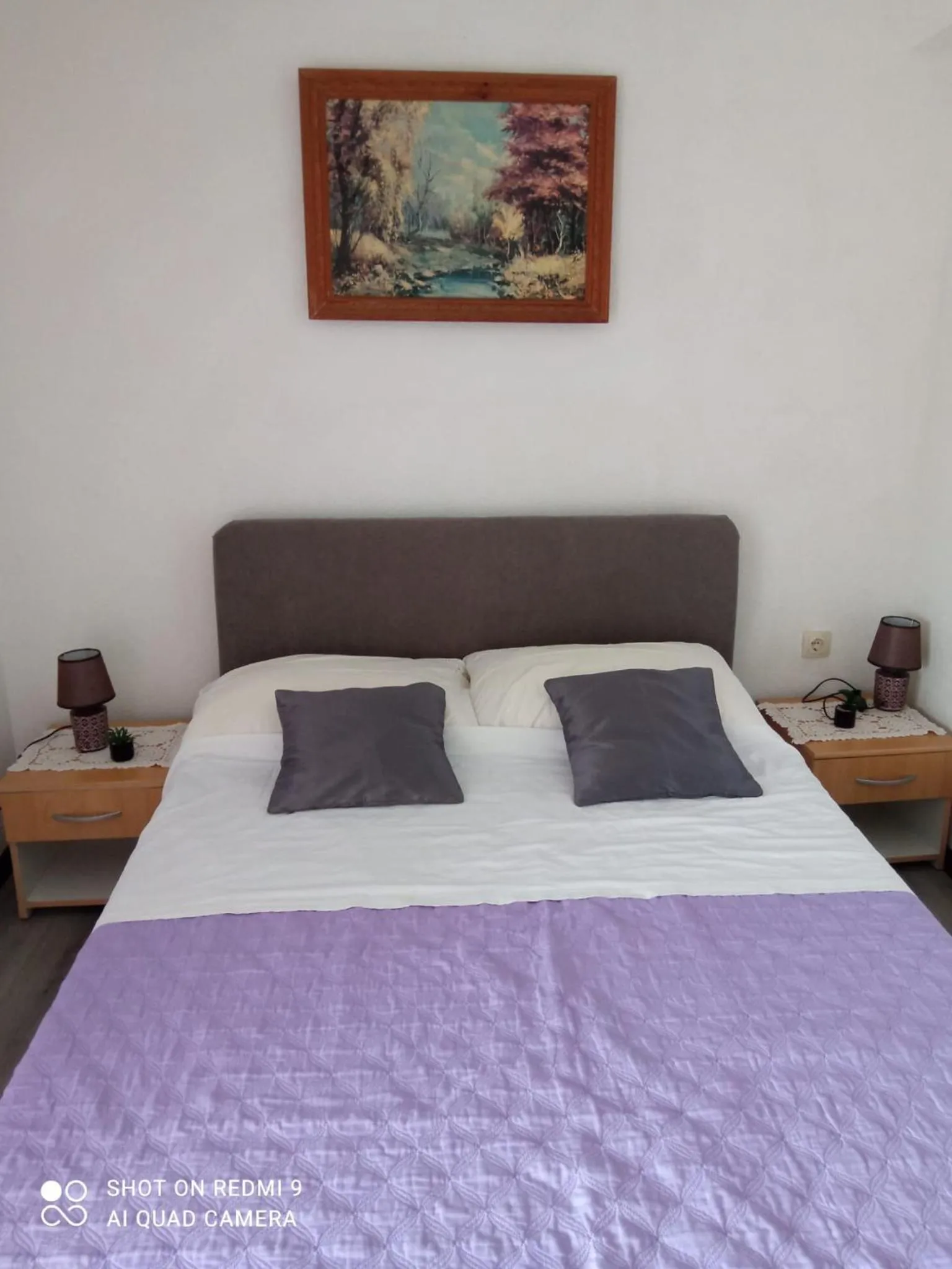 Bed in Apartments Vesna