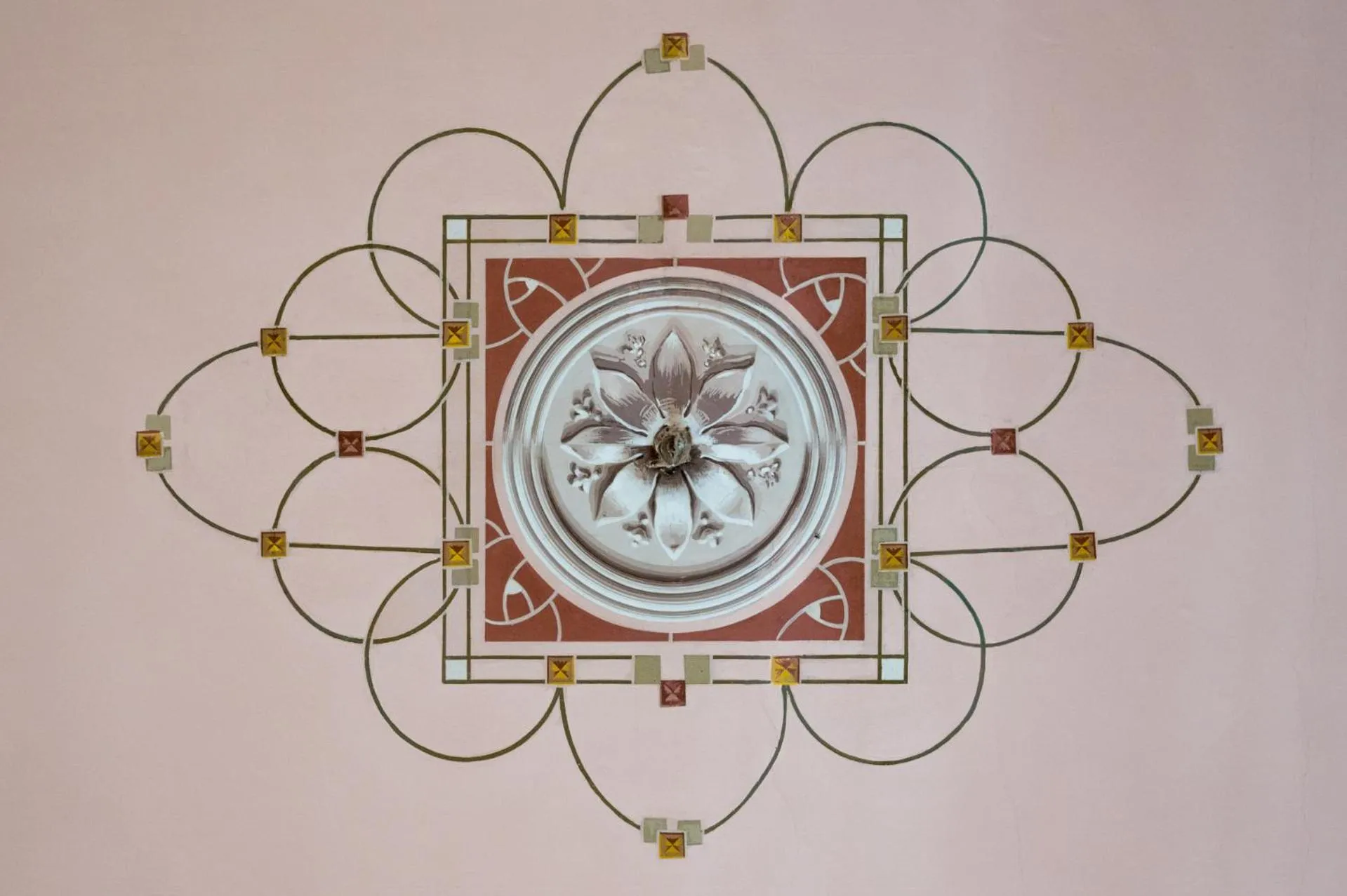 Decorative detail in Hotel Vittorio Veneto