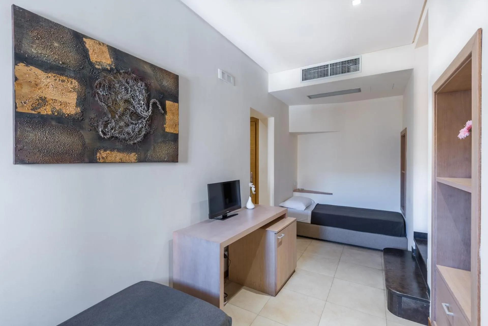 Bedroom, Bed in Hotel Vittorio Veneto