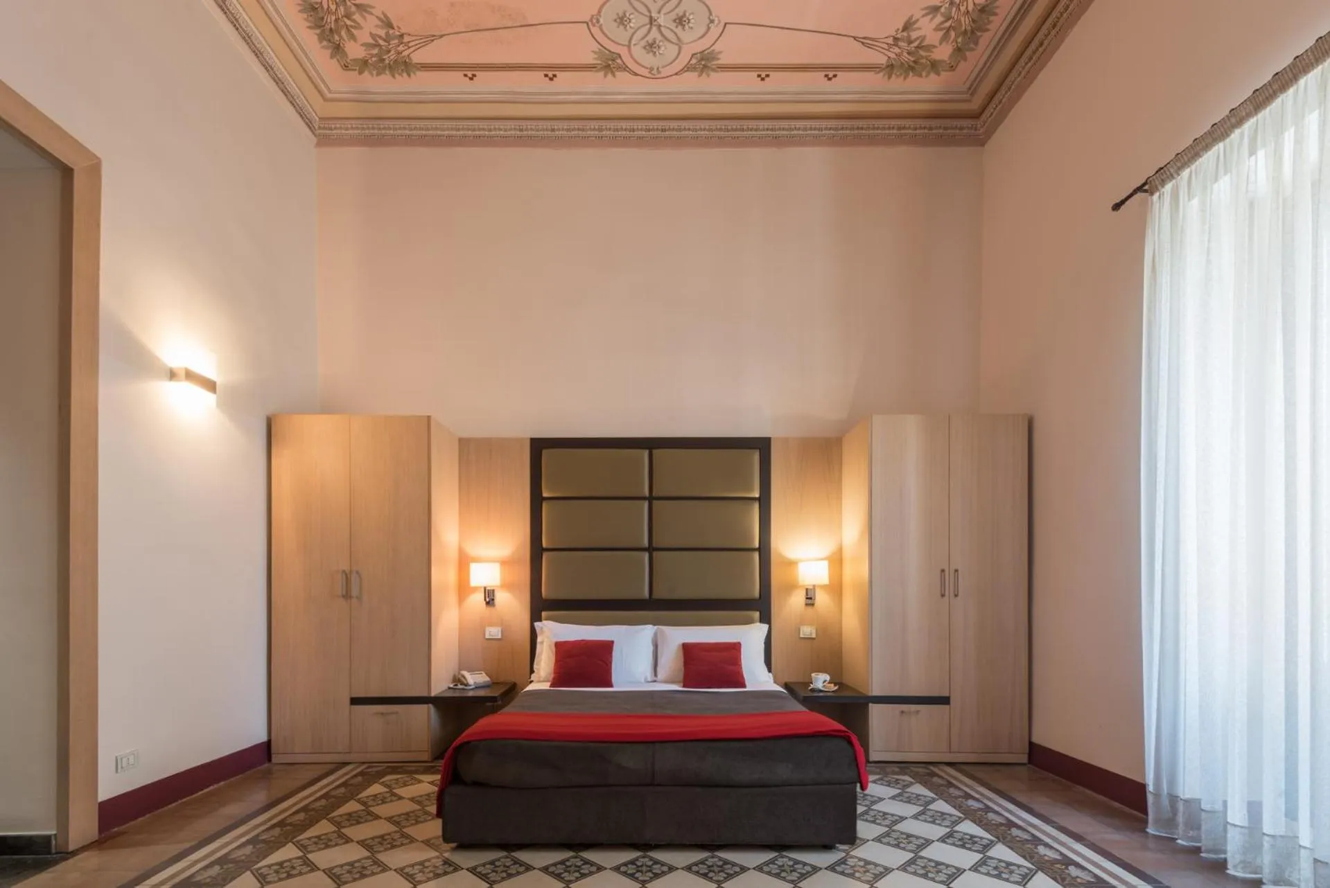 Bedroom, Bed in Hotel Vittorio Veneto