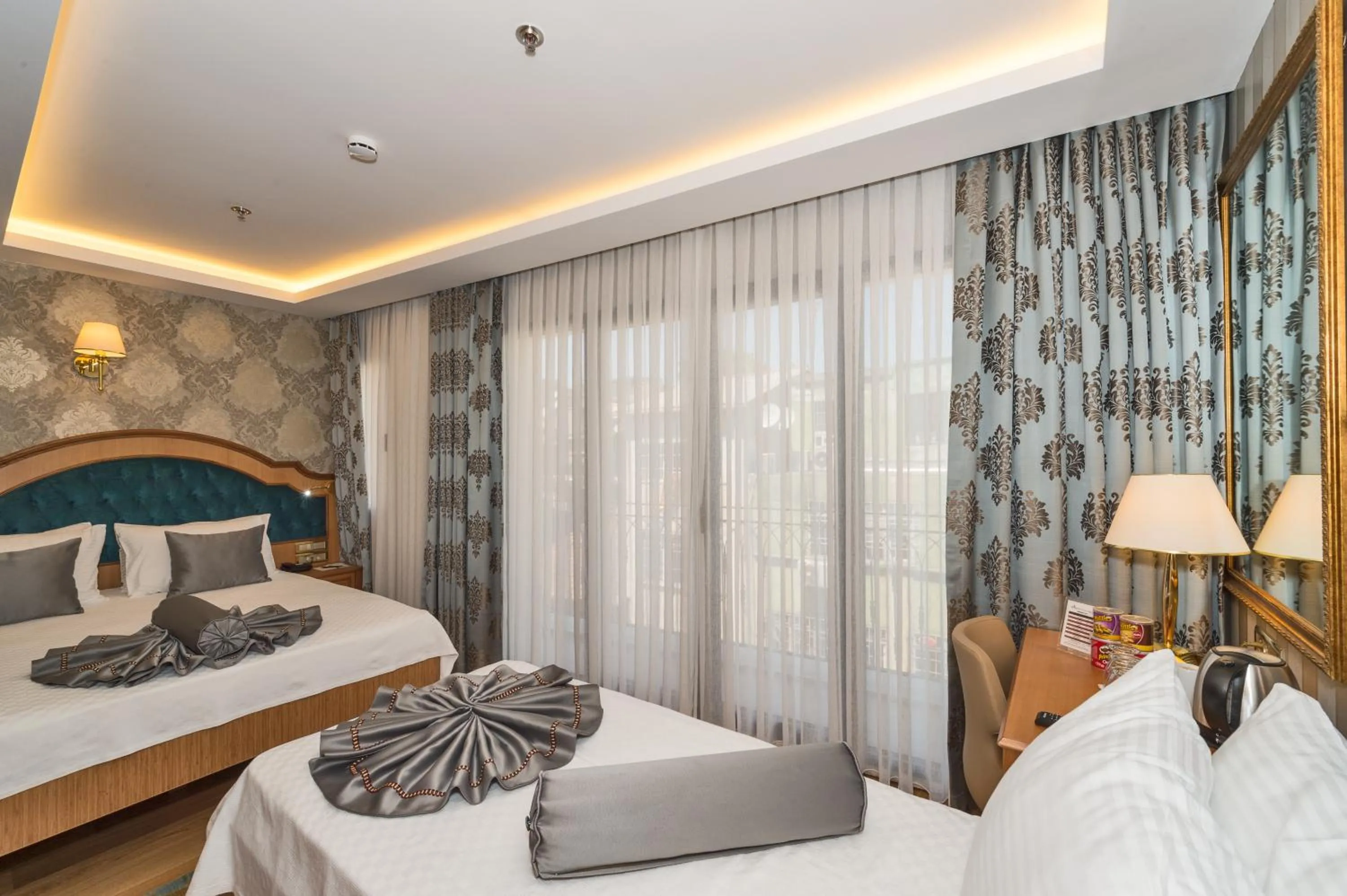 Bedroom, Bed in Aprilis Gold Hotel - Special Category