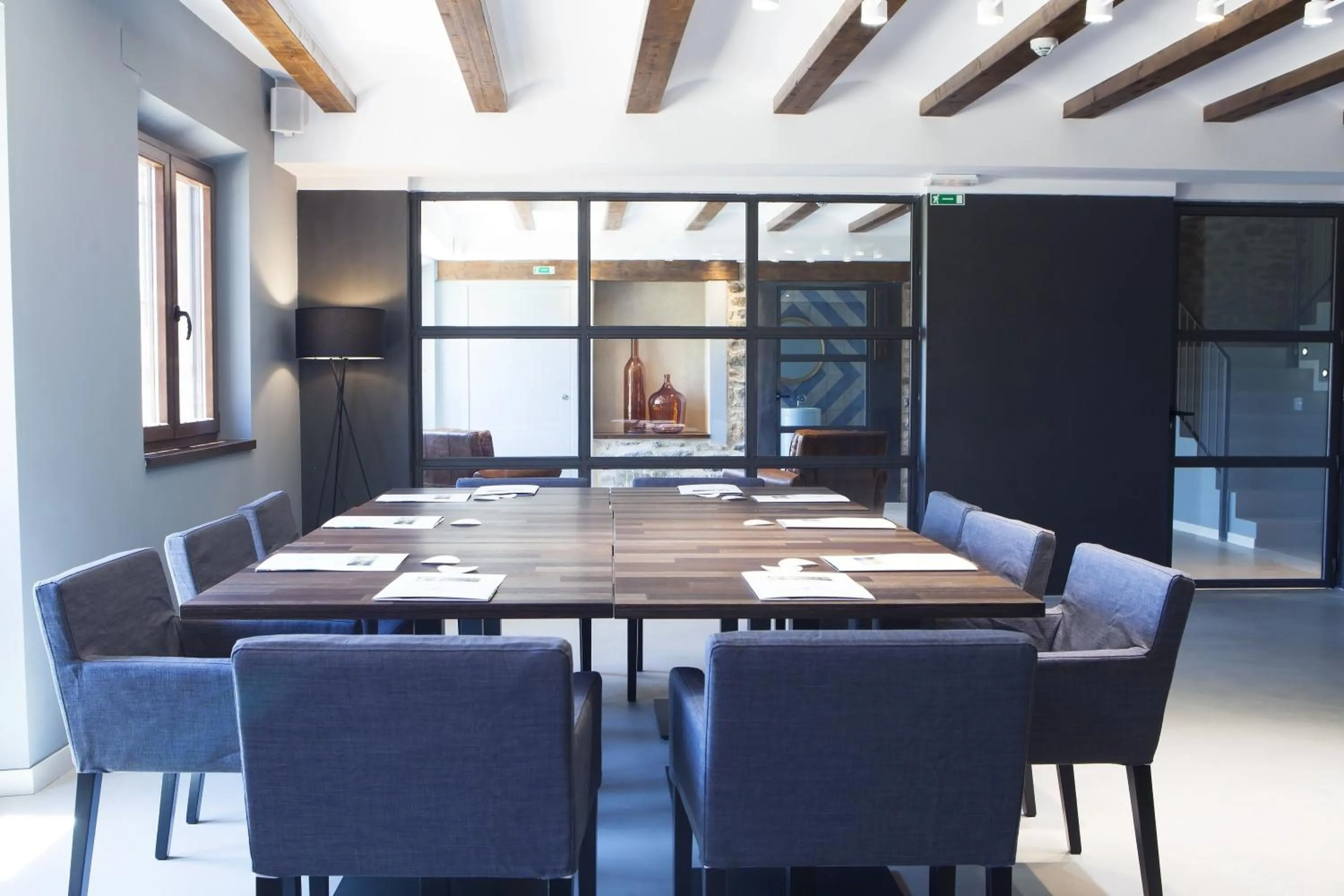 Communal lounge/ TV room in Hotel Mas De Cebrian