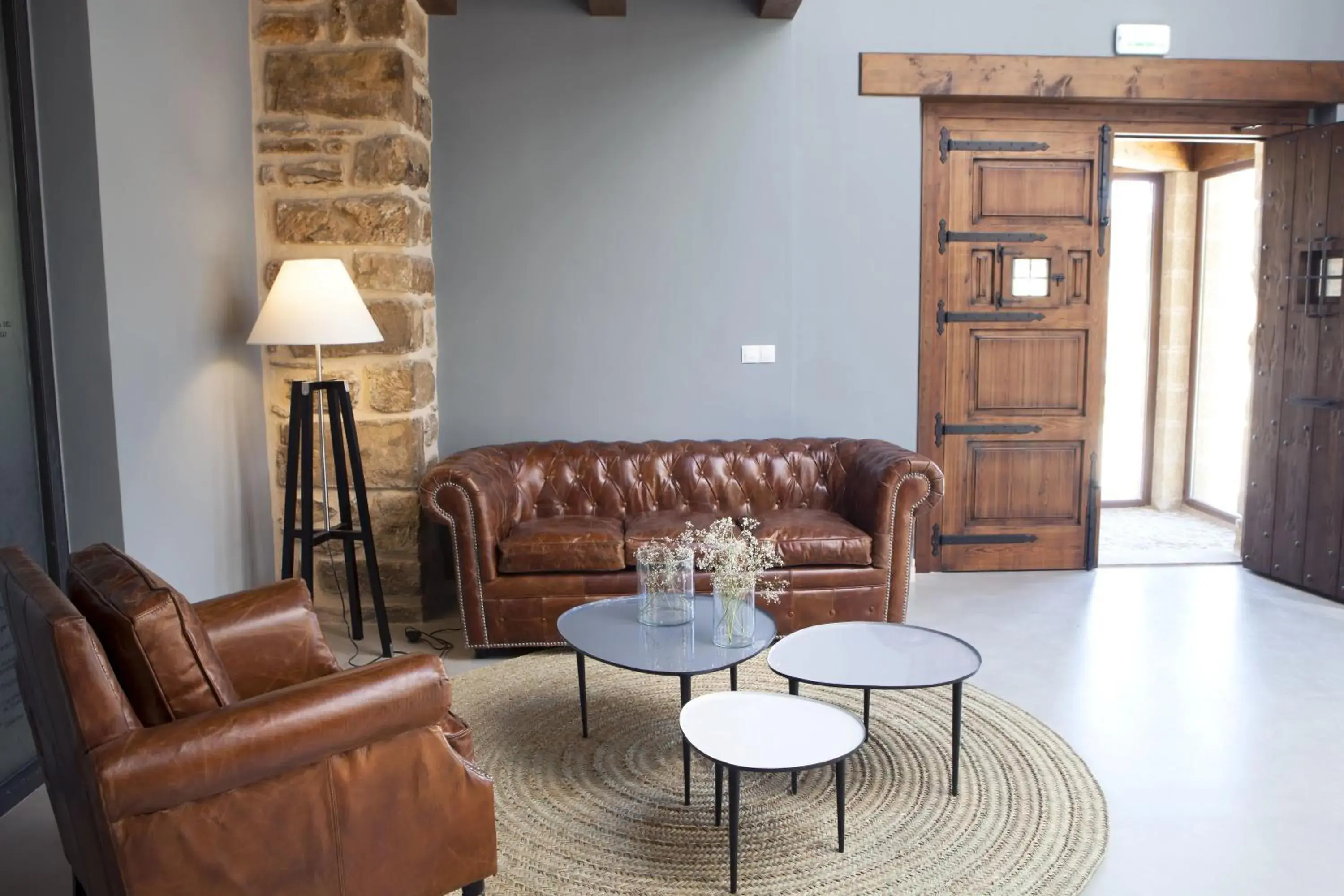 Facade/entrance in Hotel Mas De Cebrian Facade/entrance in Hotel Mas De Cebrian