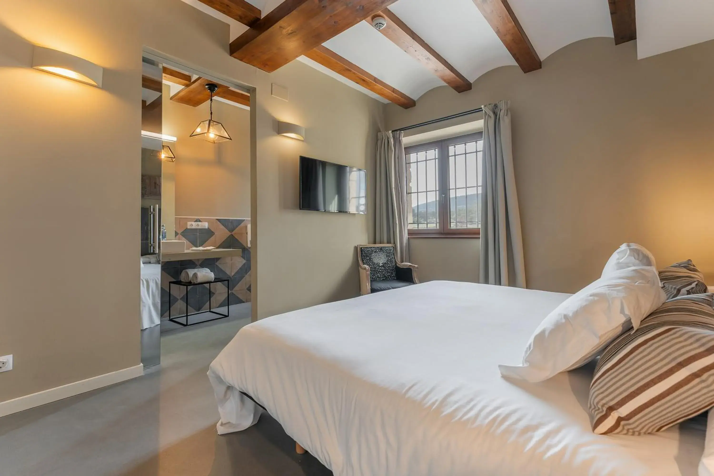 Double Room - single occupancy in Hotel Mas De Cebrian Double Room - single occupancy in Hotel Mas De Cebrian