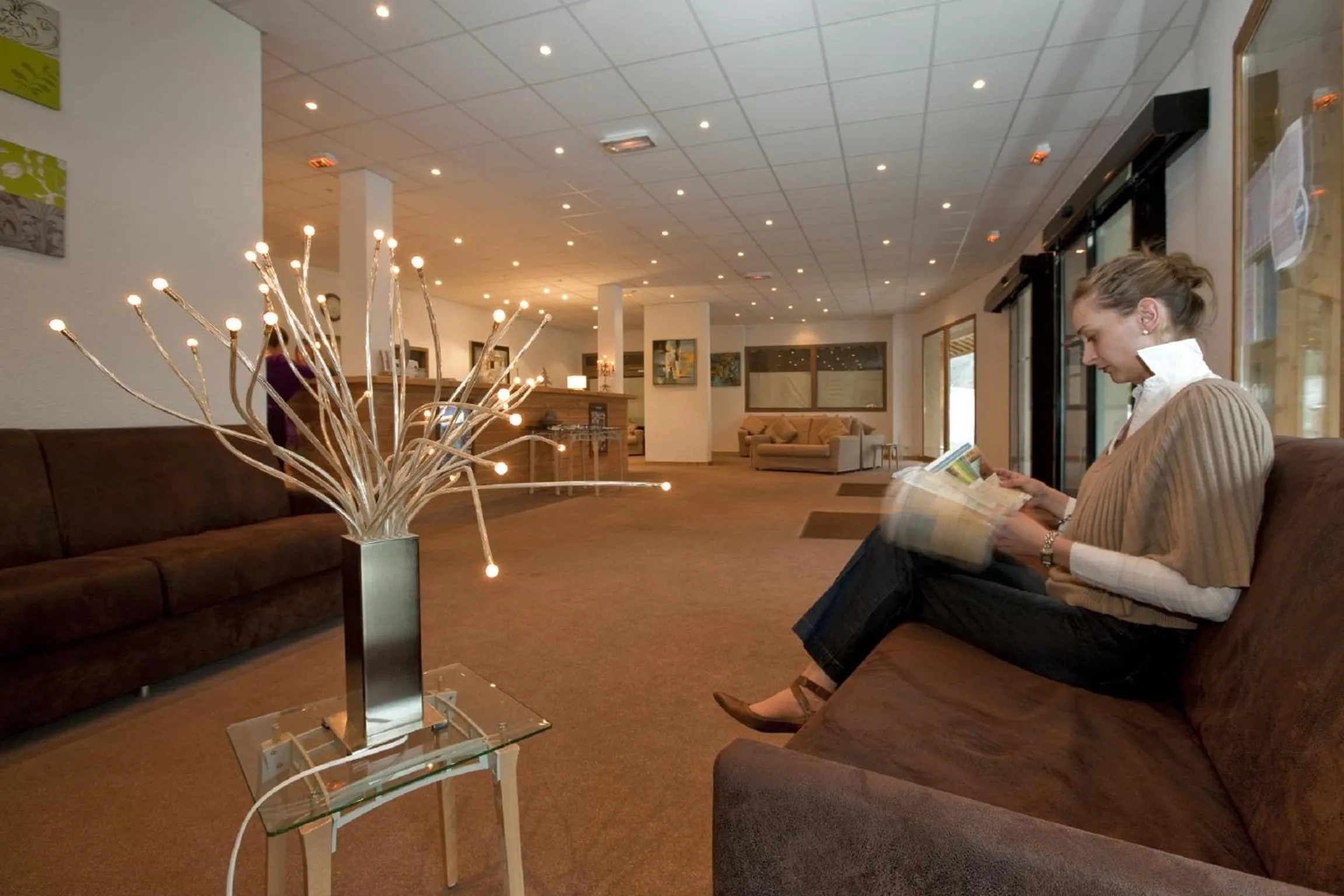 Lobby or reception in Résidence Orelle 3 vallées by AltiResid