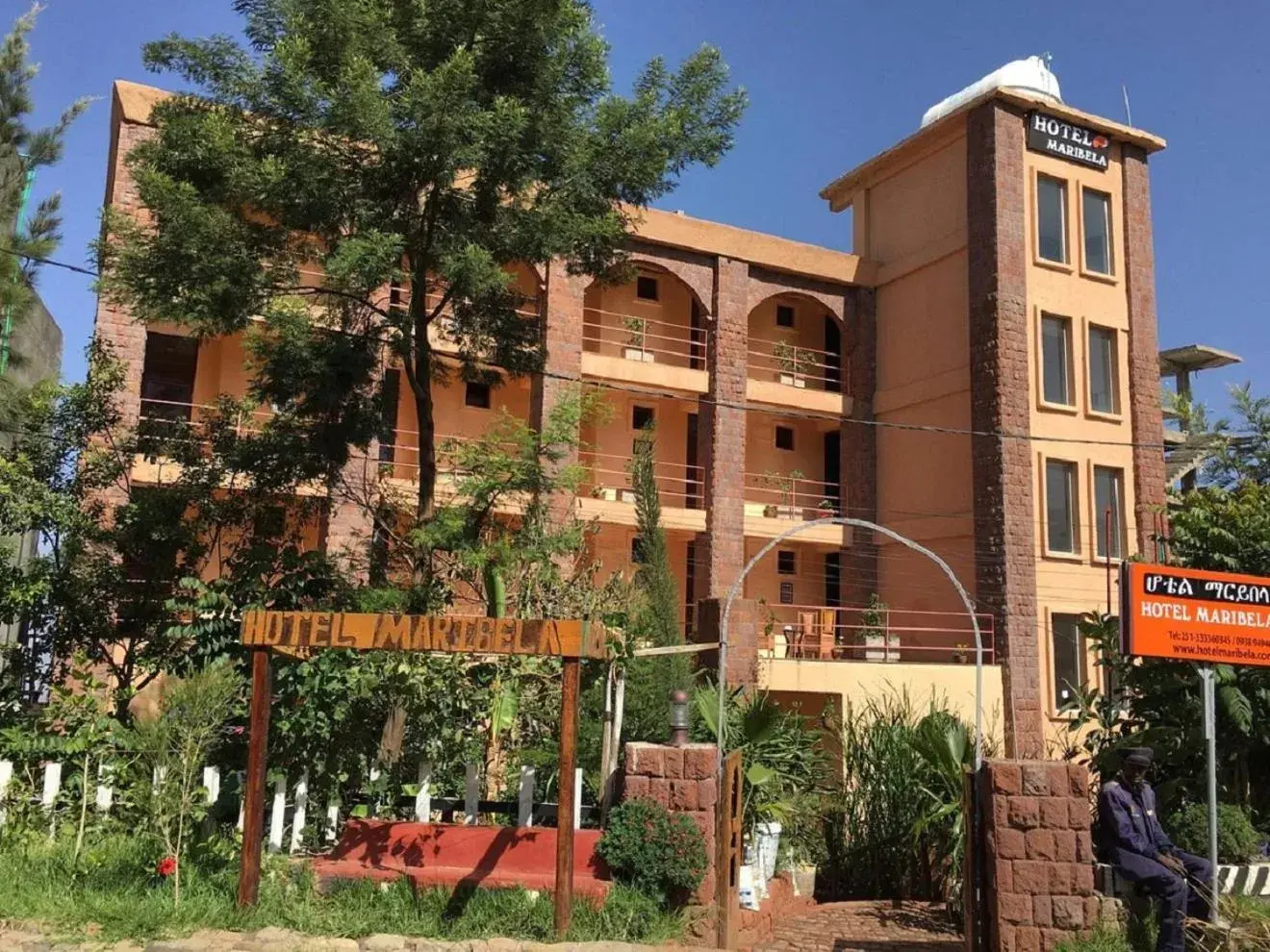 Property building in Maribela Hotel Property building in Maribela Hotel