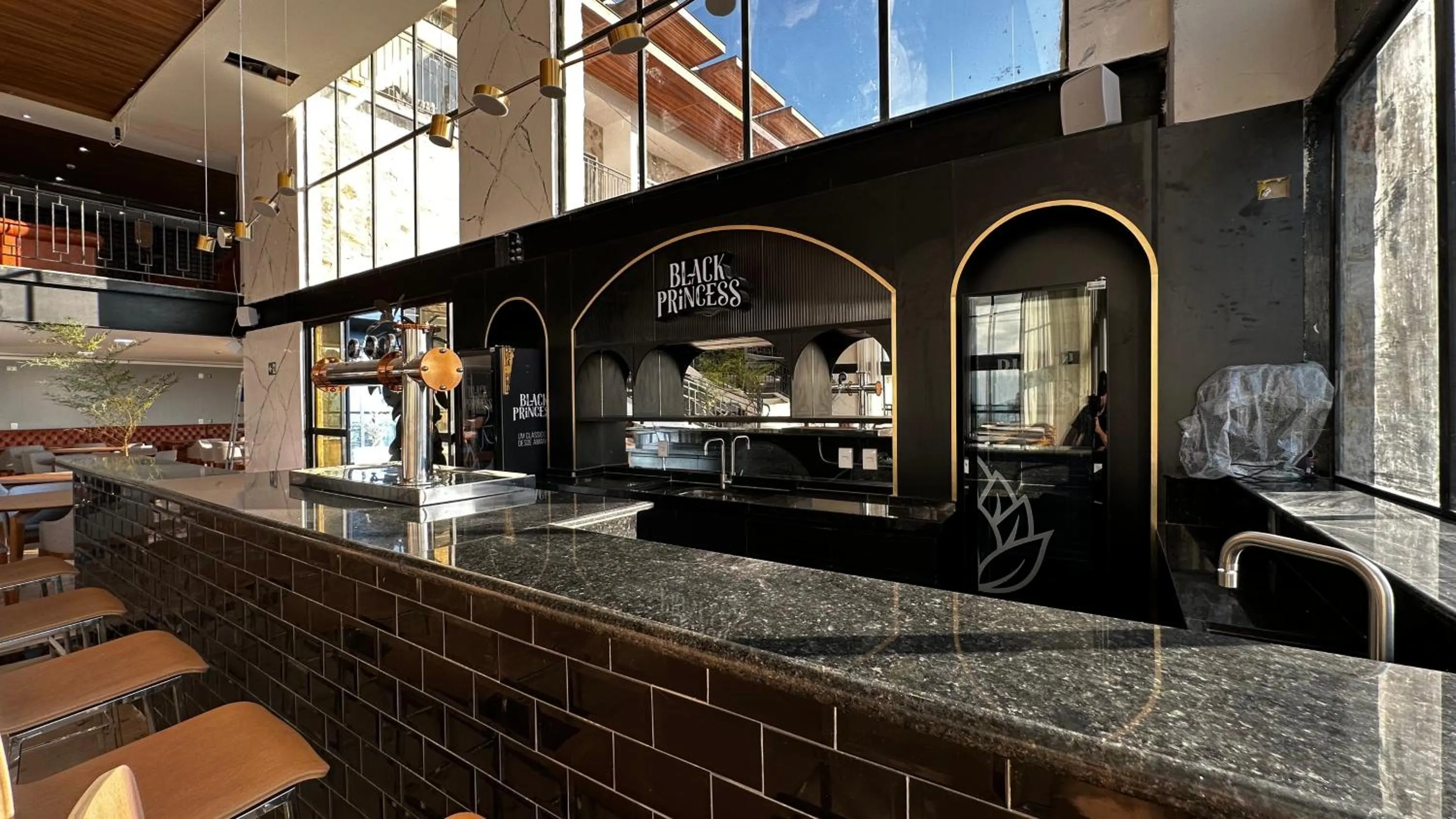 Lounge or bar in Gran Paradiso Campos do Jordão By Ventura OFICIAL