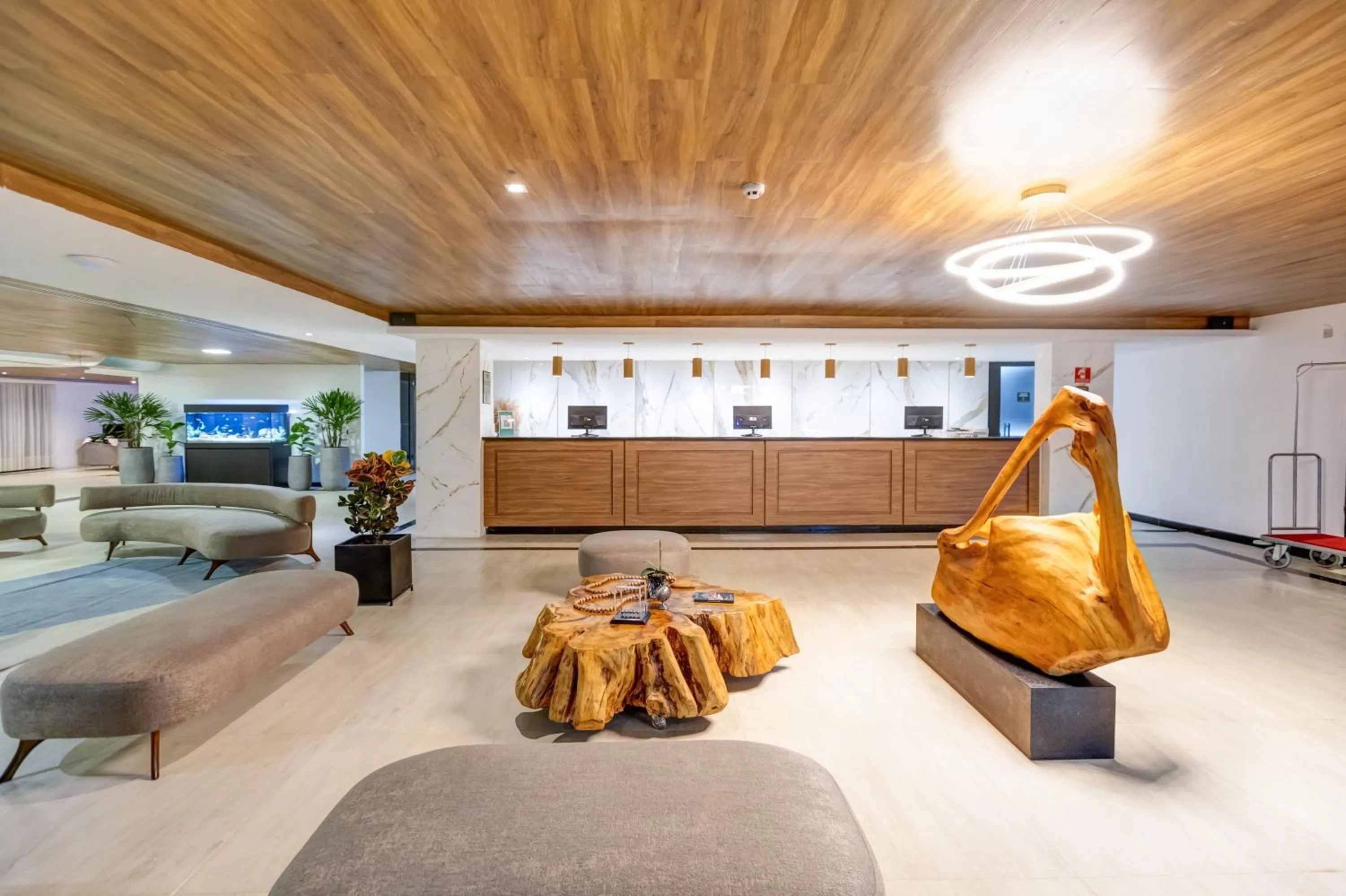 Lobby or reception in Gran Paradiso Campos do Jordão By Ventura OFICIAL