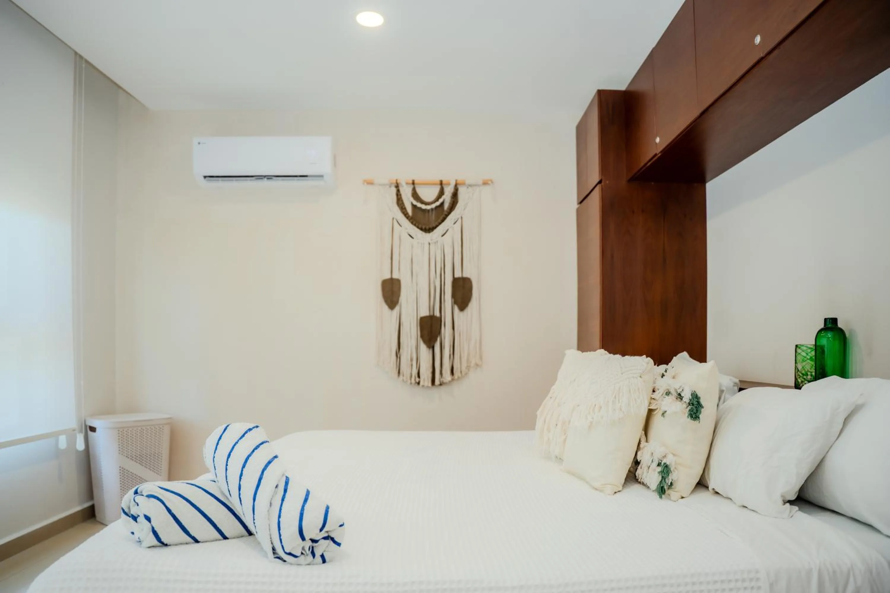 Decorative detail, Bed in The Garden Residences by Casago