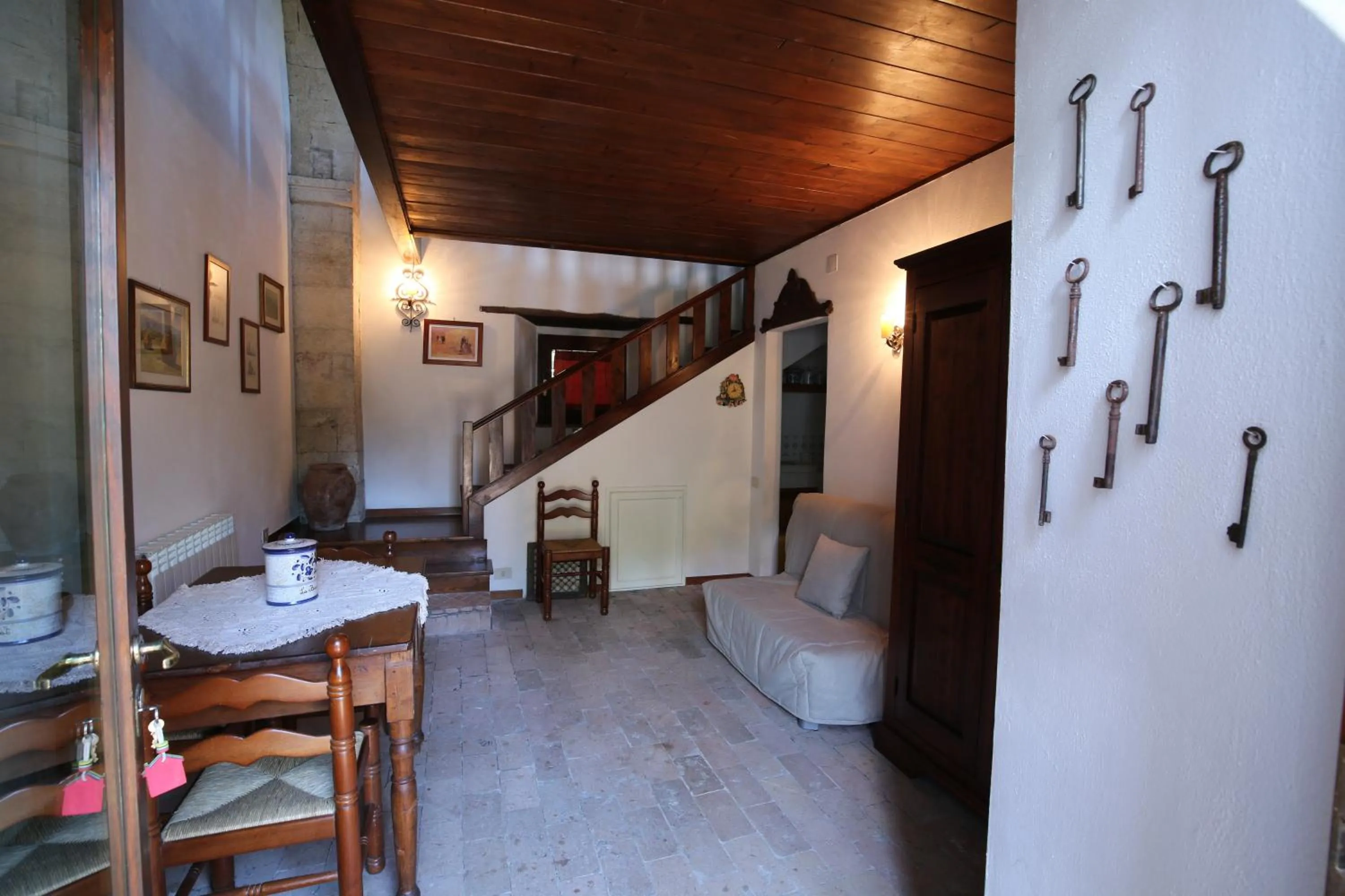 Dining area in Residenza Santa Maria In Borraccia