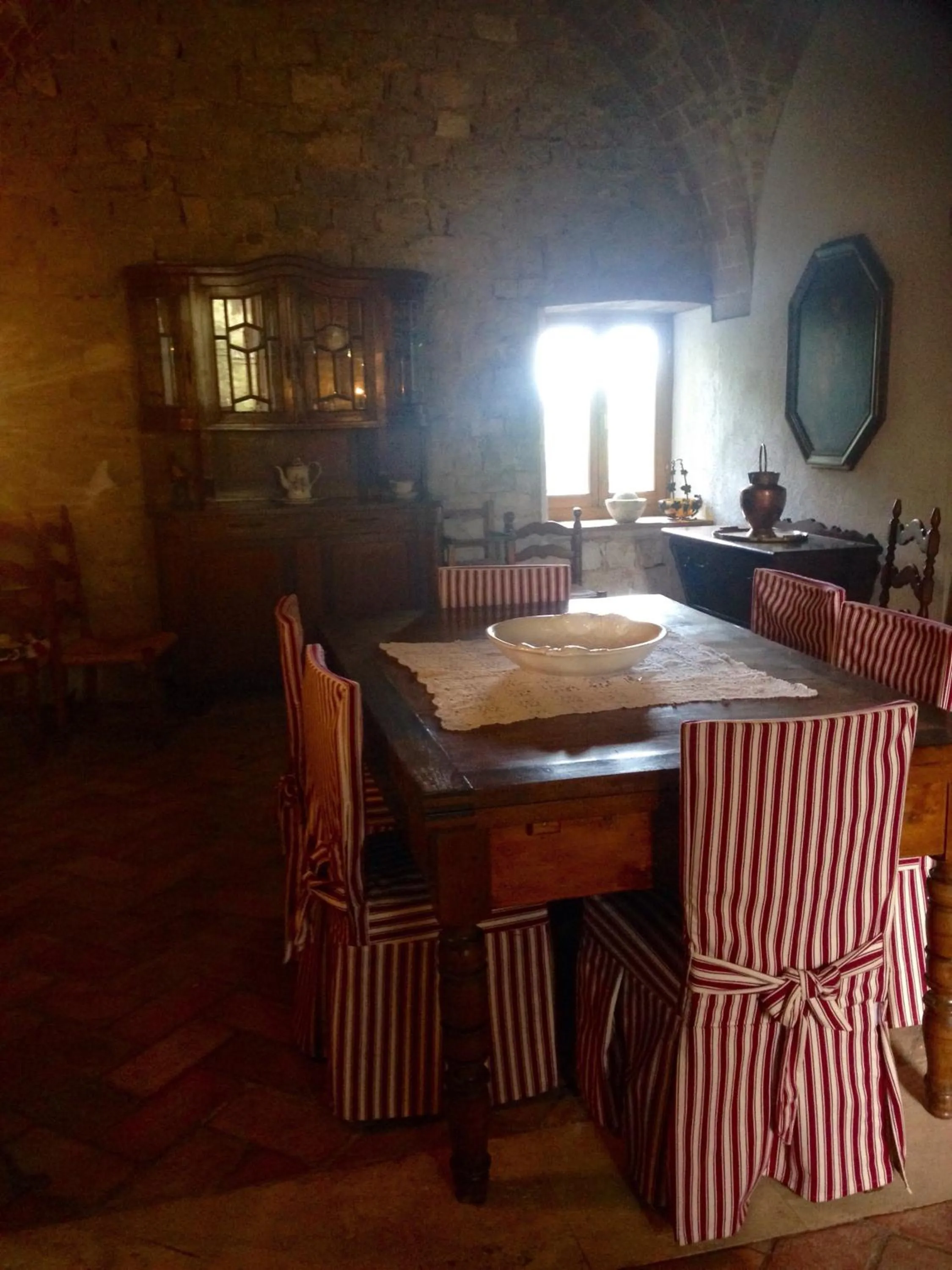 Dining area in Residenza Santa Maria In Borraccia