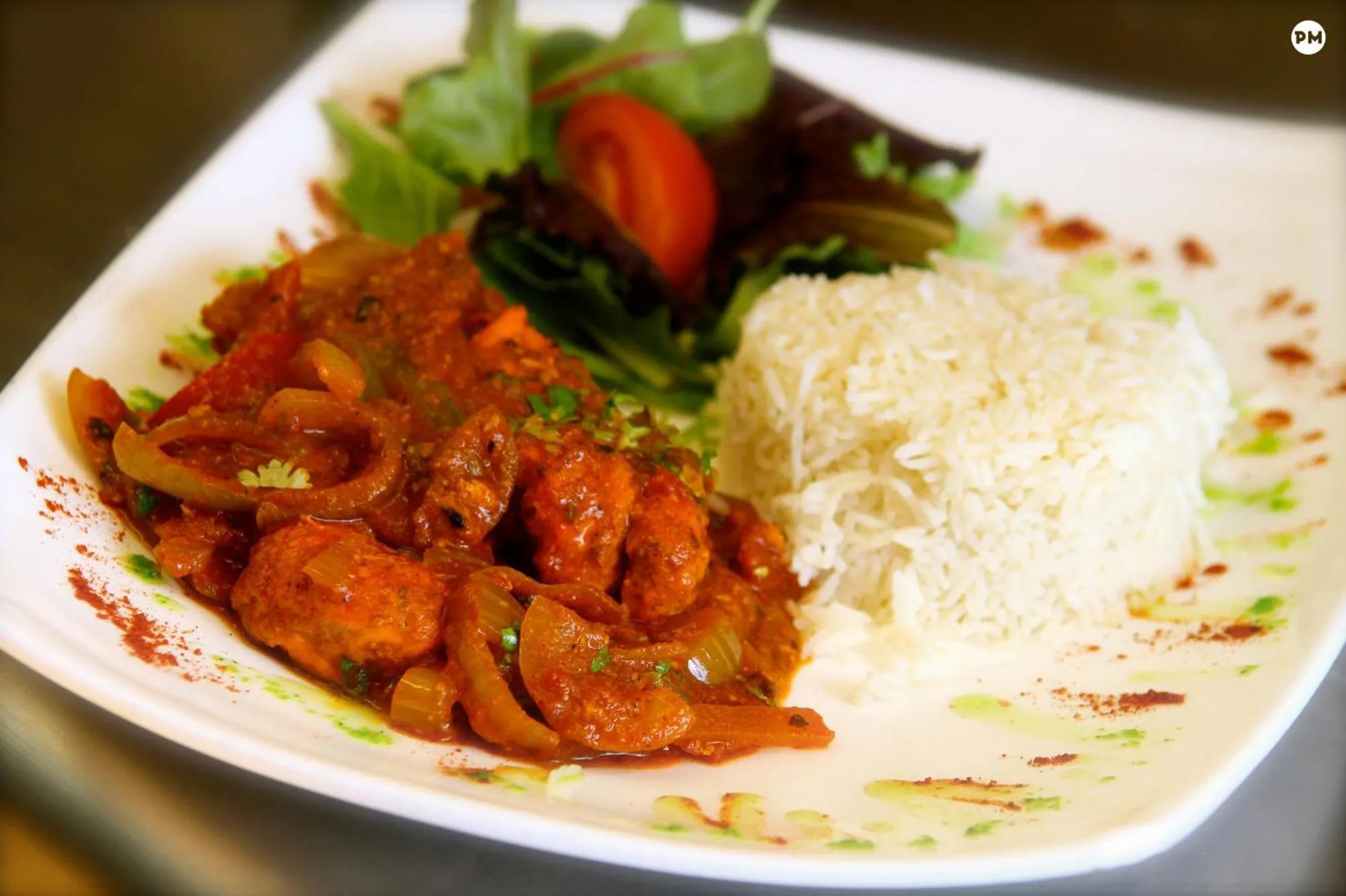 Lunch in Le Fauverney Lodge