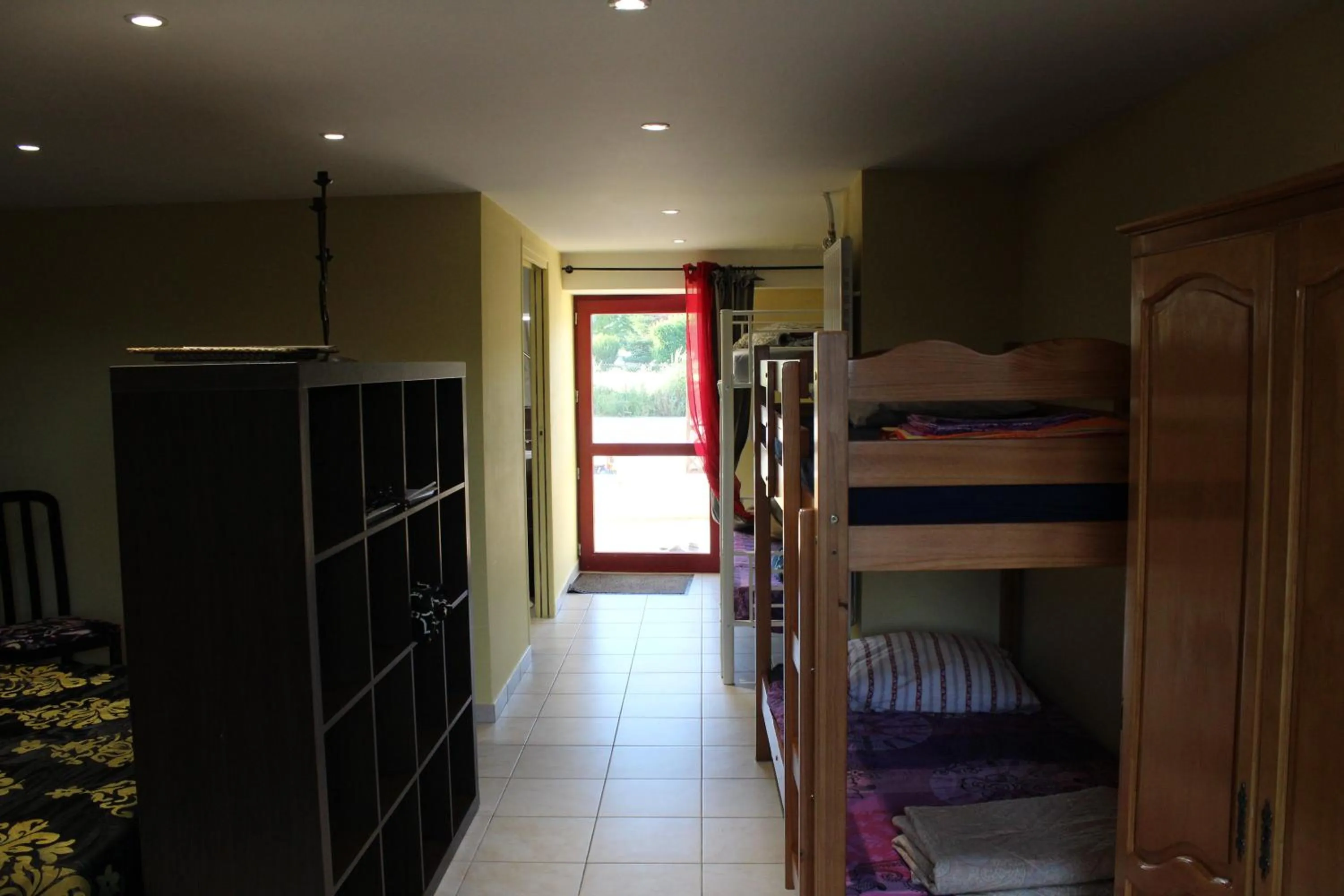 Bed in Le Fauverney Lodge