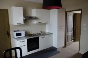 Kitchen or kitchenette in Le Fauverney Lodge