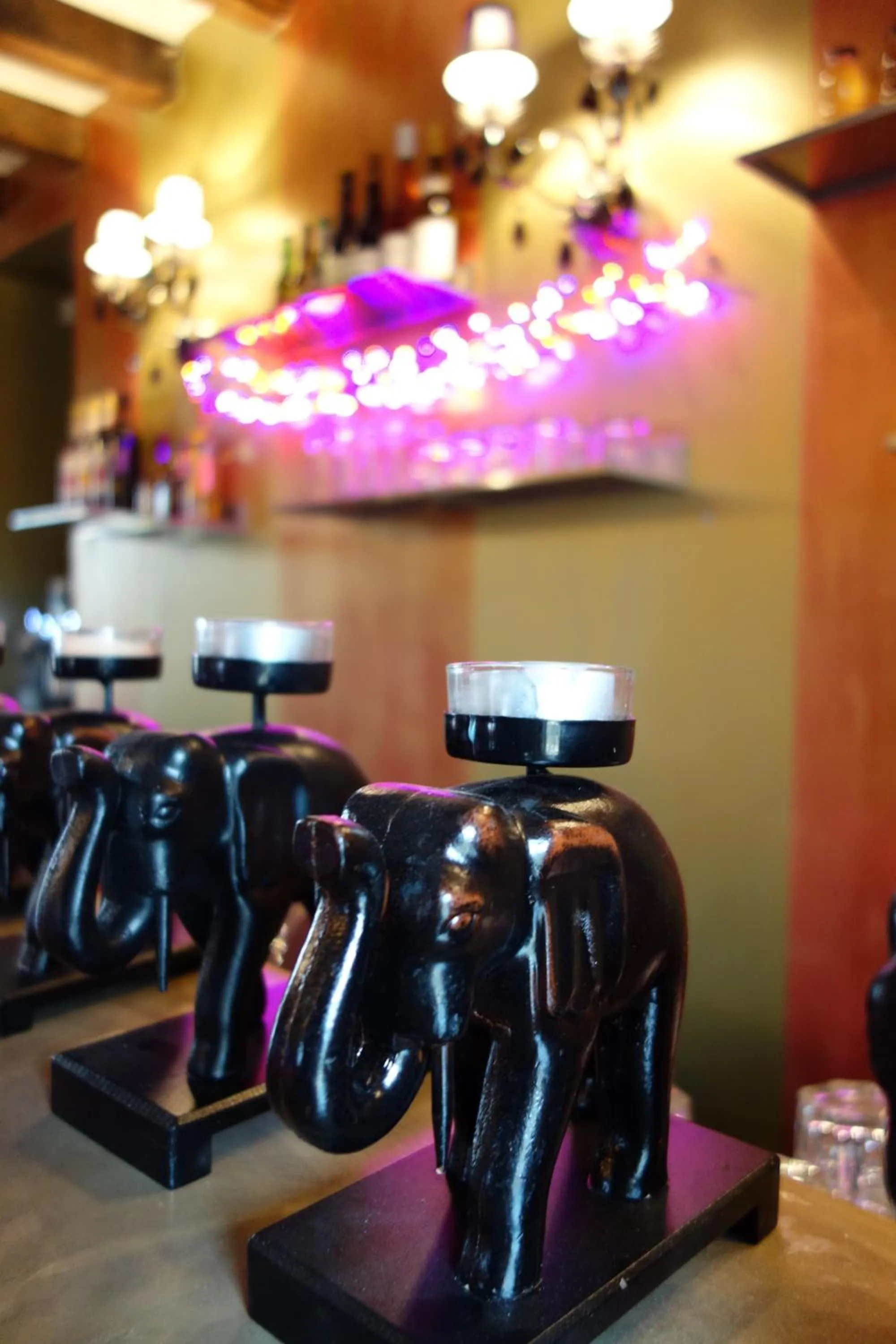 Decorative detail in Le Fauverney Lodge