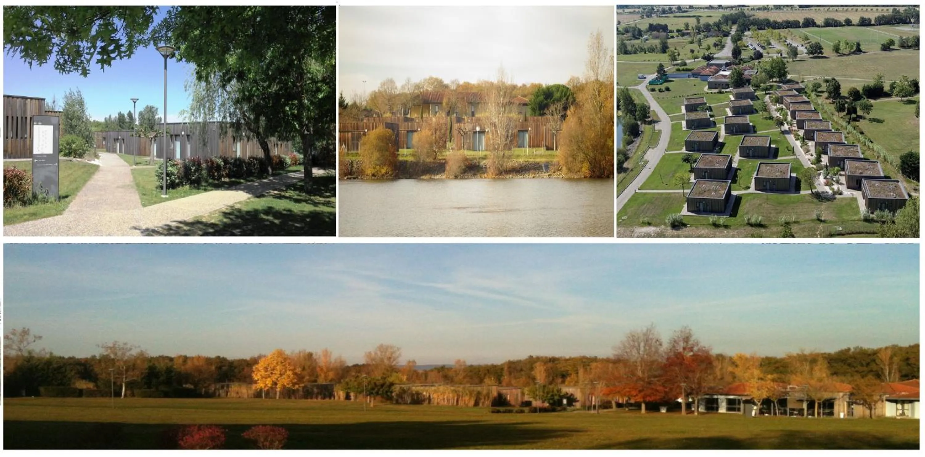 Bird's eye view in Domaine d'Ariane