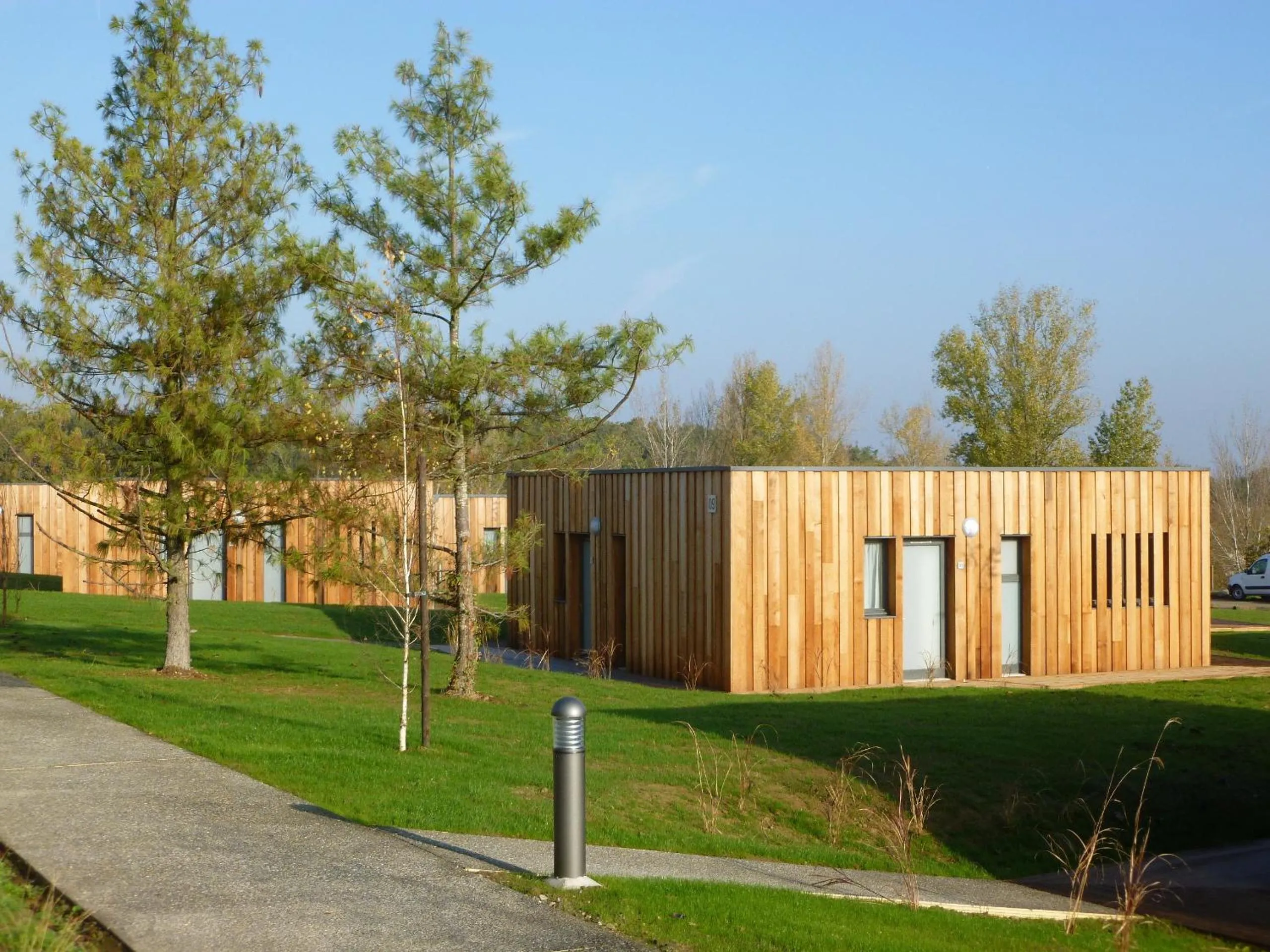 Garden view in Domaine d'Ariane