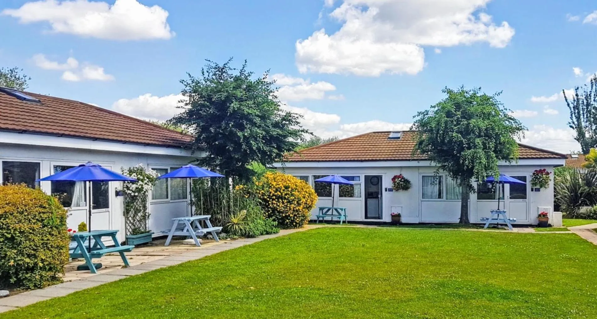 Patio in Dawlish Warren Holidays