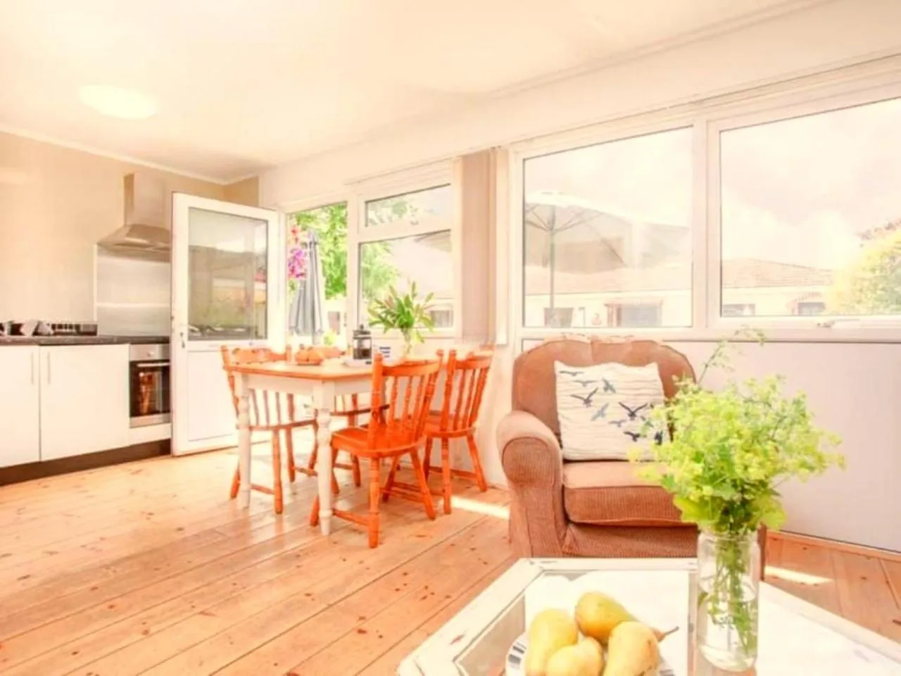 Living room in Dawlish Warren Holidays