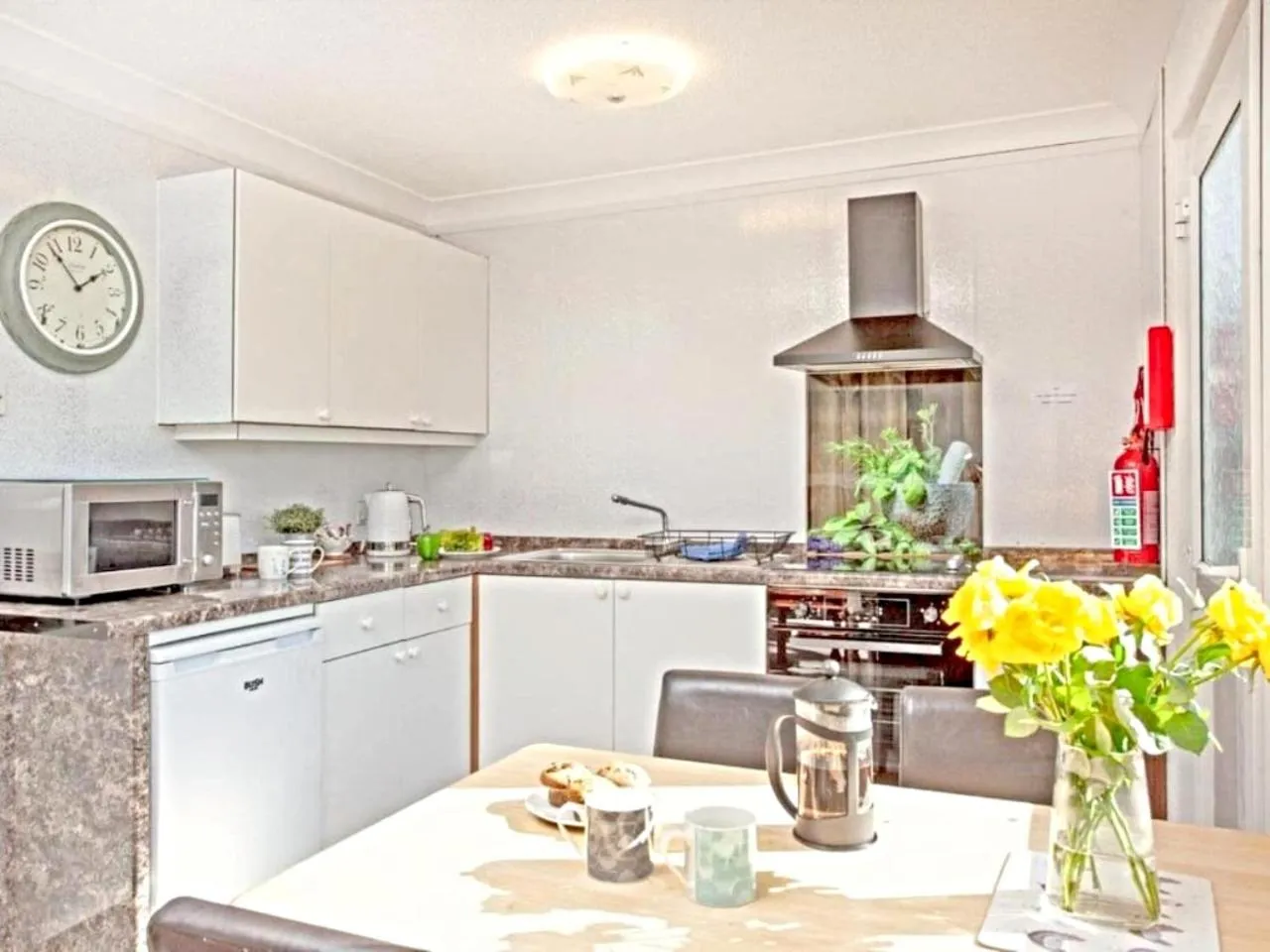 Dining area in Dawlish Warren Holidays