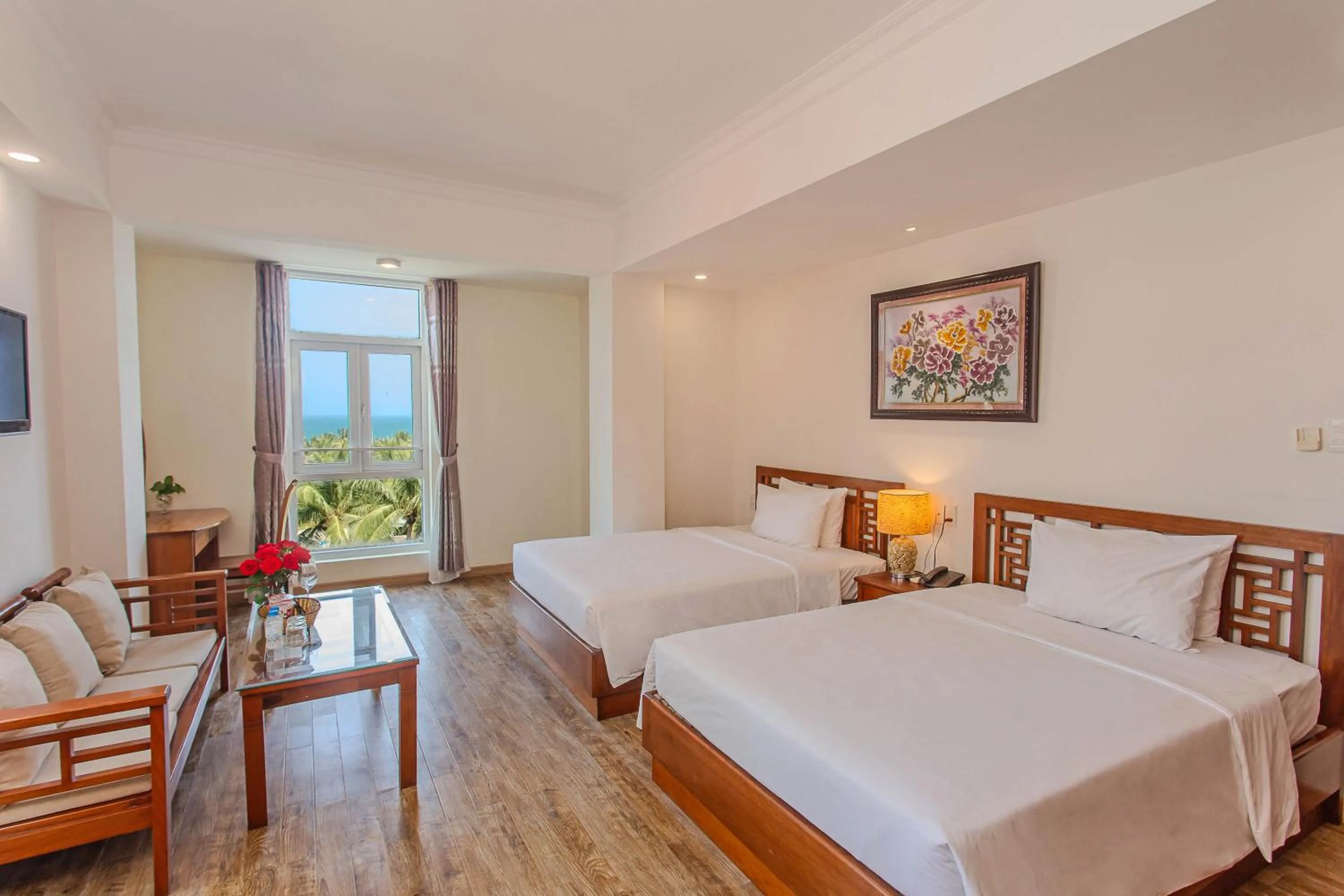 Bedroom, Bed in Seavitel Danang Beach Hotel