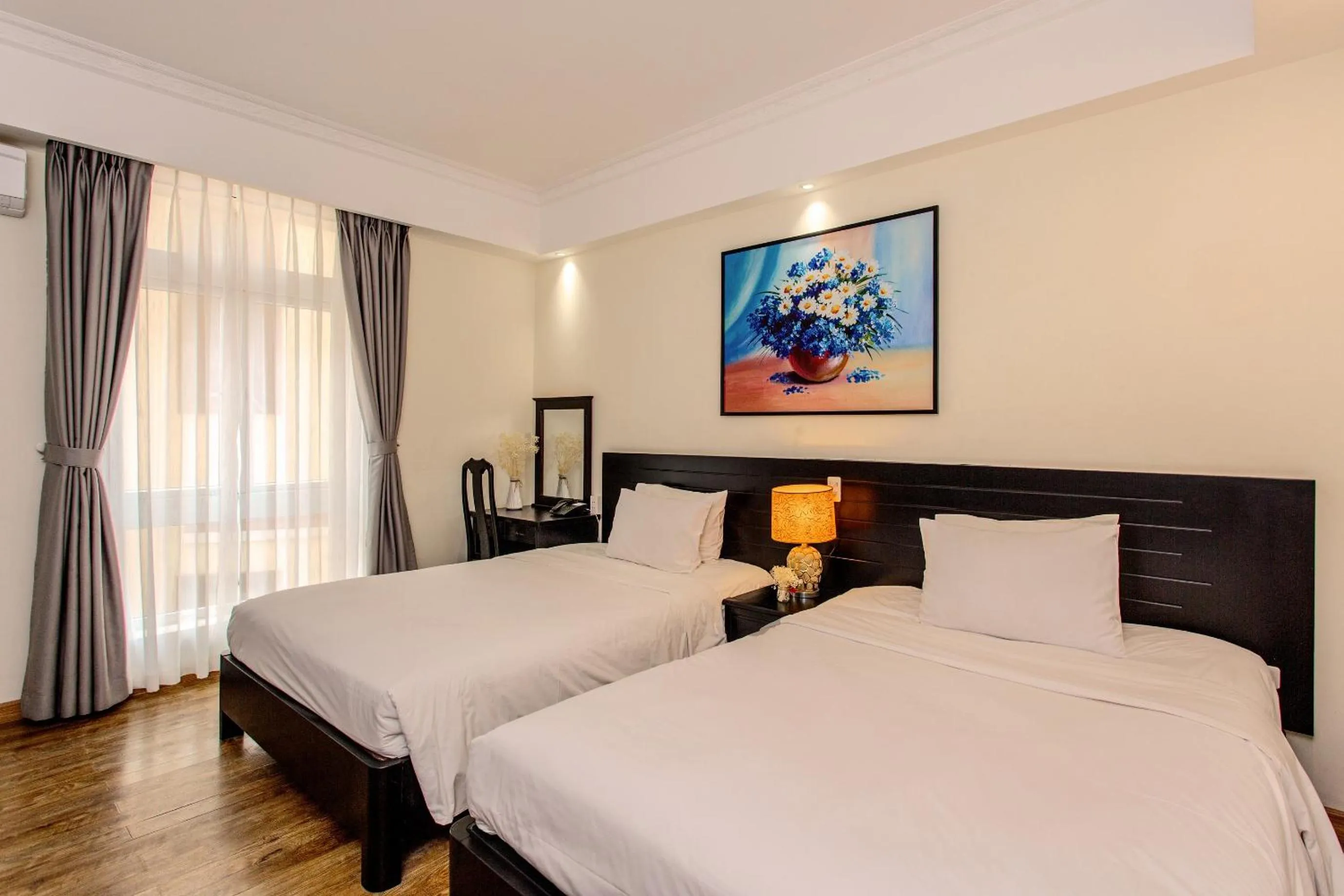 Bed in Seavitel Danang Beach Hotel