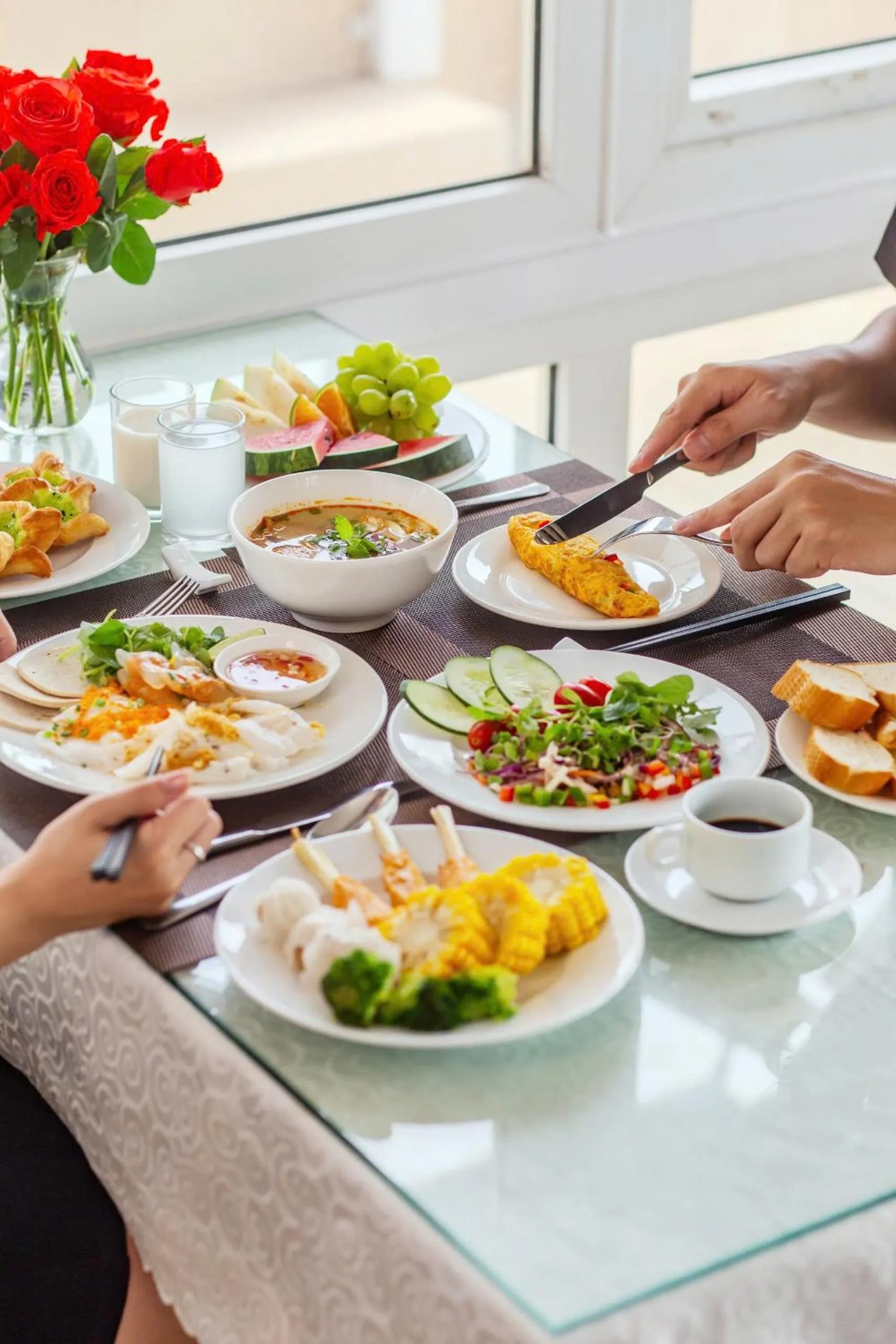 Breakfast in Seavitel Danang Beach Hotel