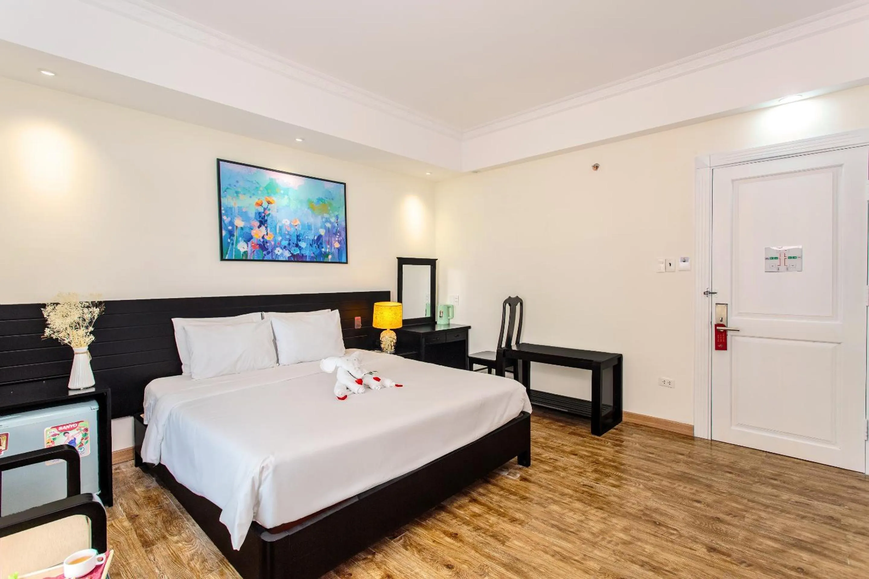 Bed in Seavitel Danang Beach Hotel