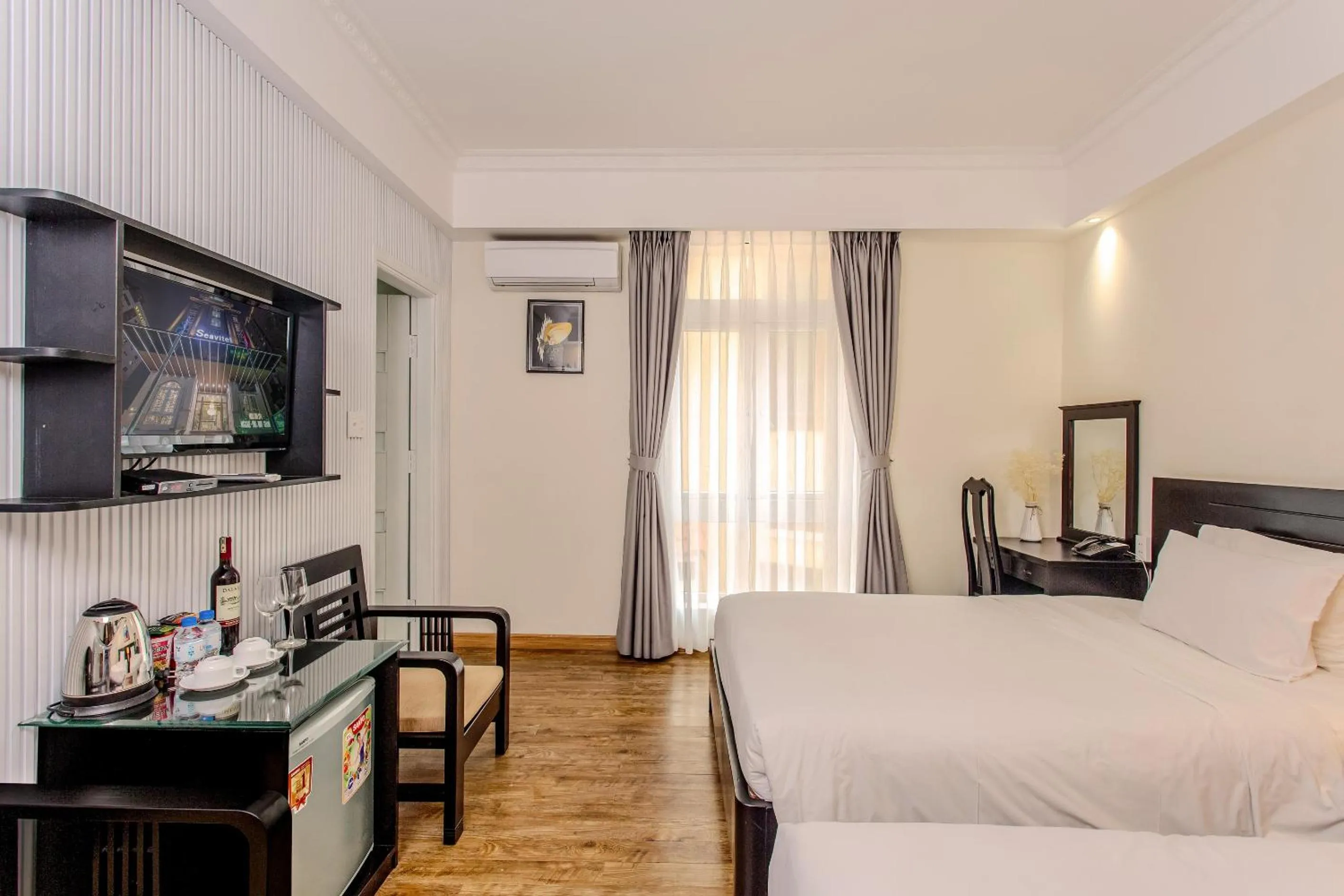 Bed in Seavitel Danang Beach Hotel