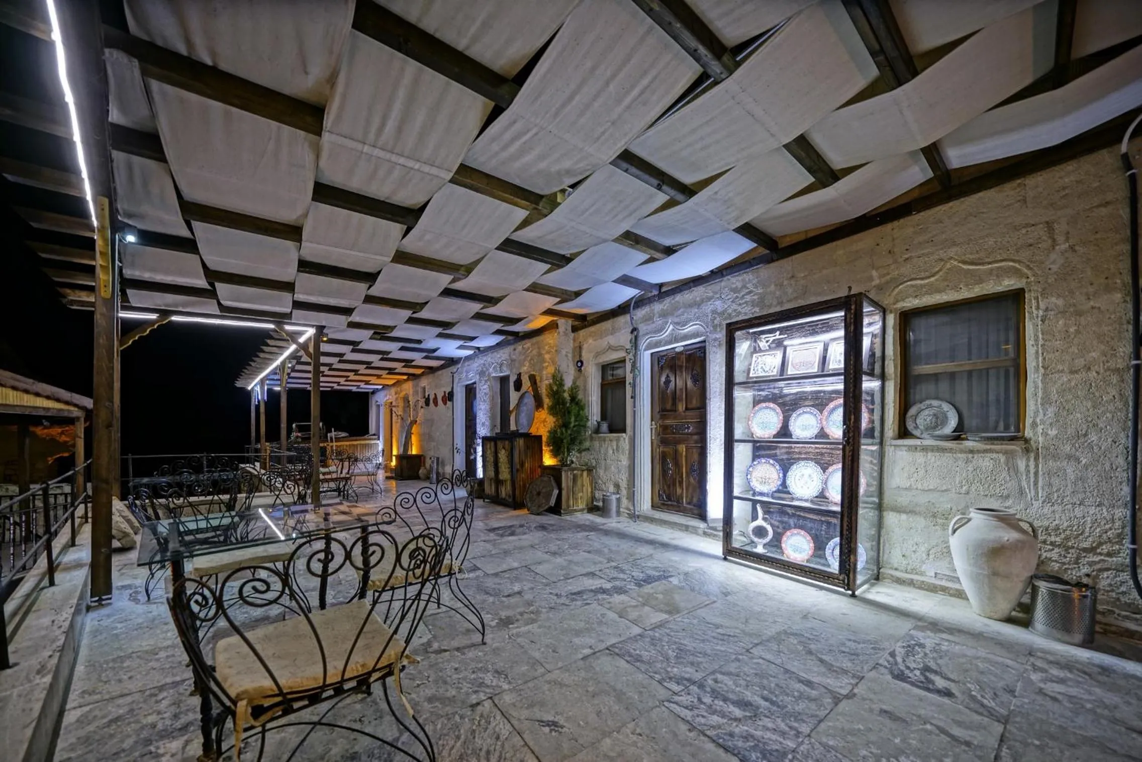 Decorative detail in Emit Cave Hotel