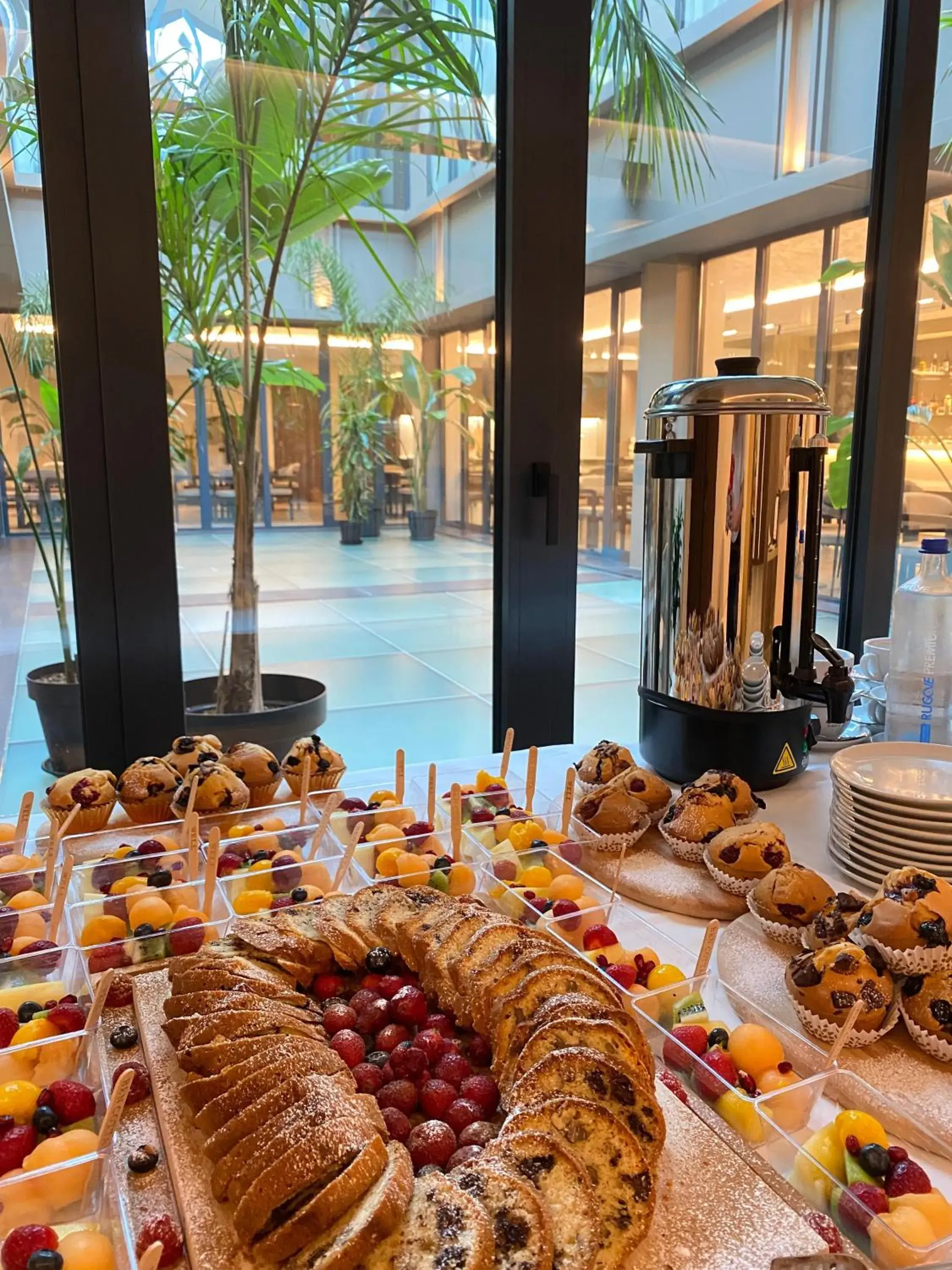 Buffet breakfast in Grand Duka Hotel & SPA Buffet breakfast in Grand Duka Hotel & SPA