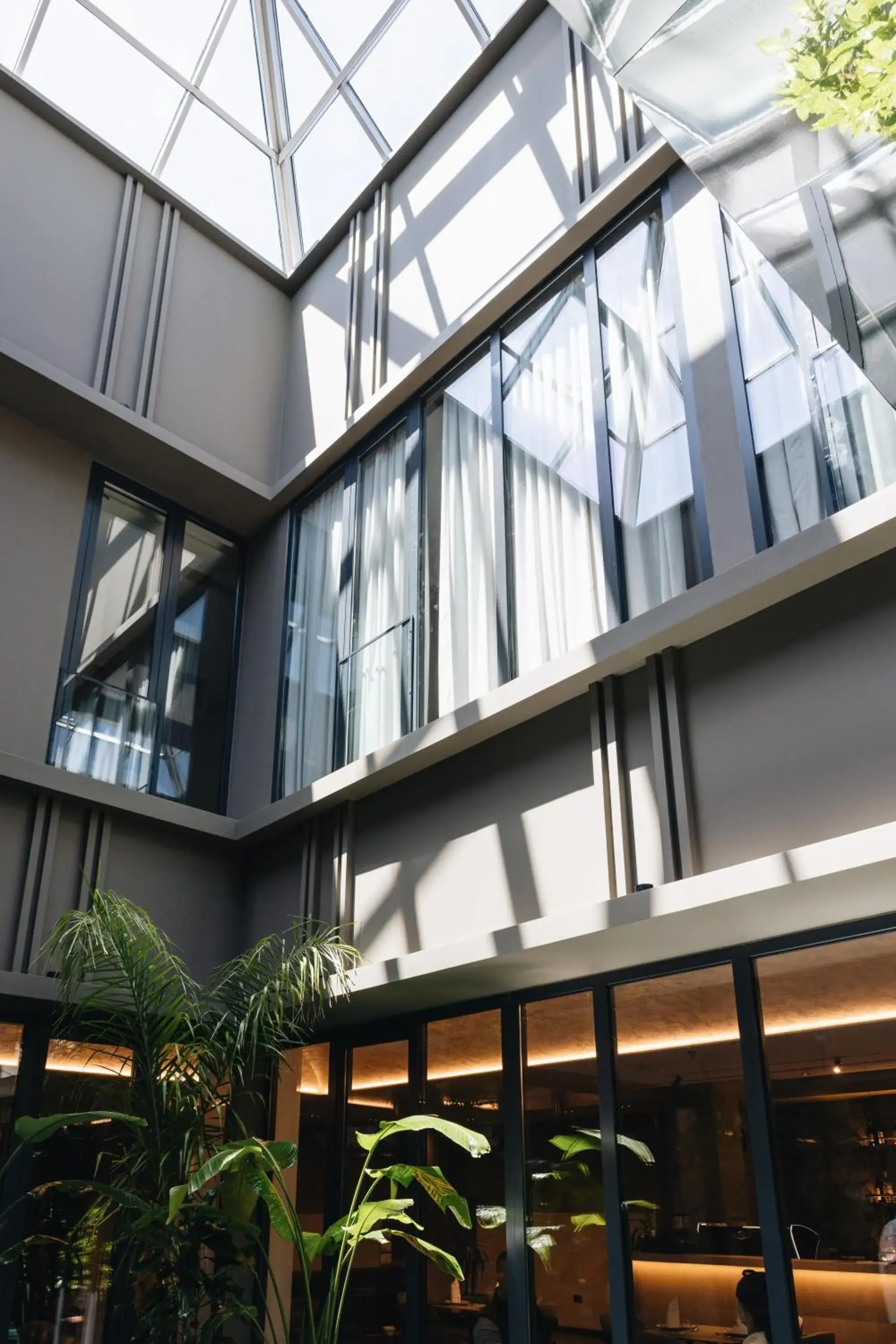 Inner courtyard view in Grand Duka Hotel & SPA Inner courtyard view in Grand Duka Hotel & SPA