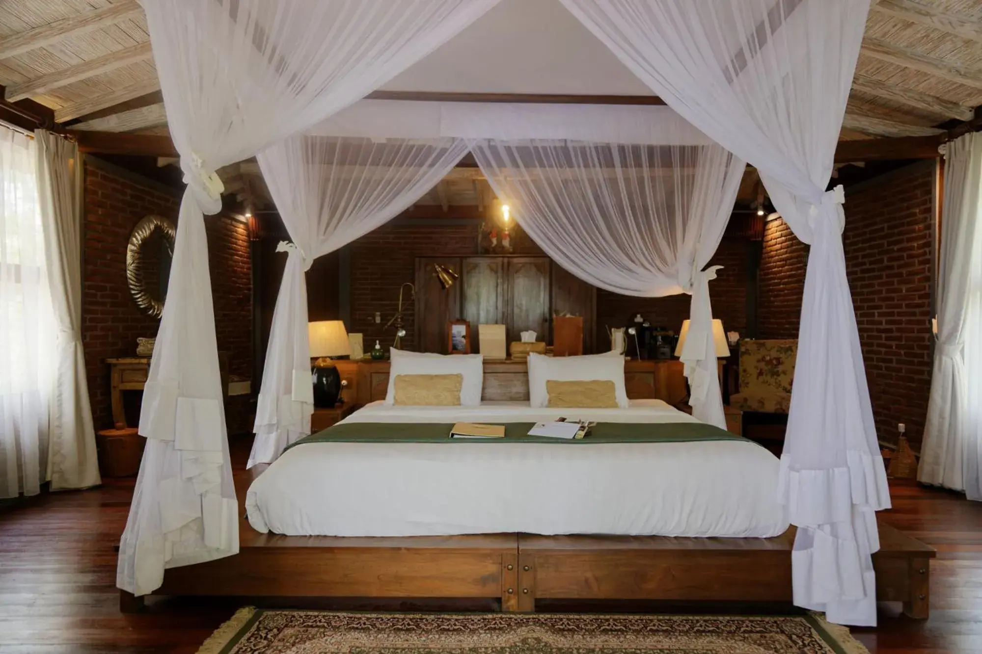 Bed in Plataran Menjangan Resort and Spa - CHSE Certified Bed in Plataran Menjangan Resort and Spa - CHSE Certified