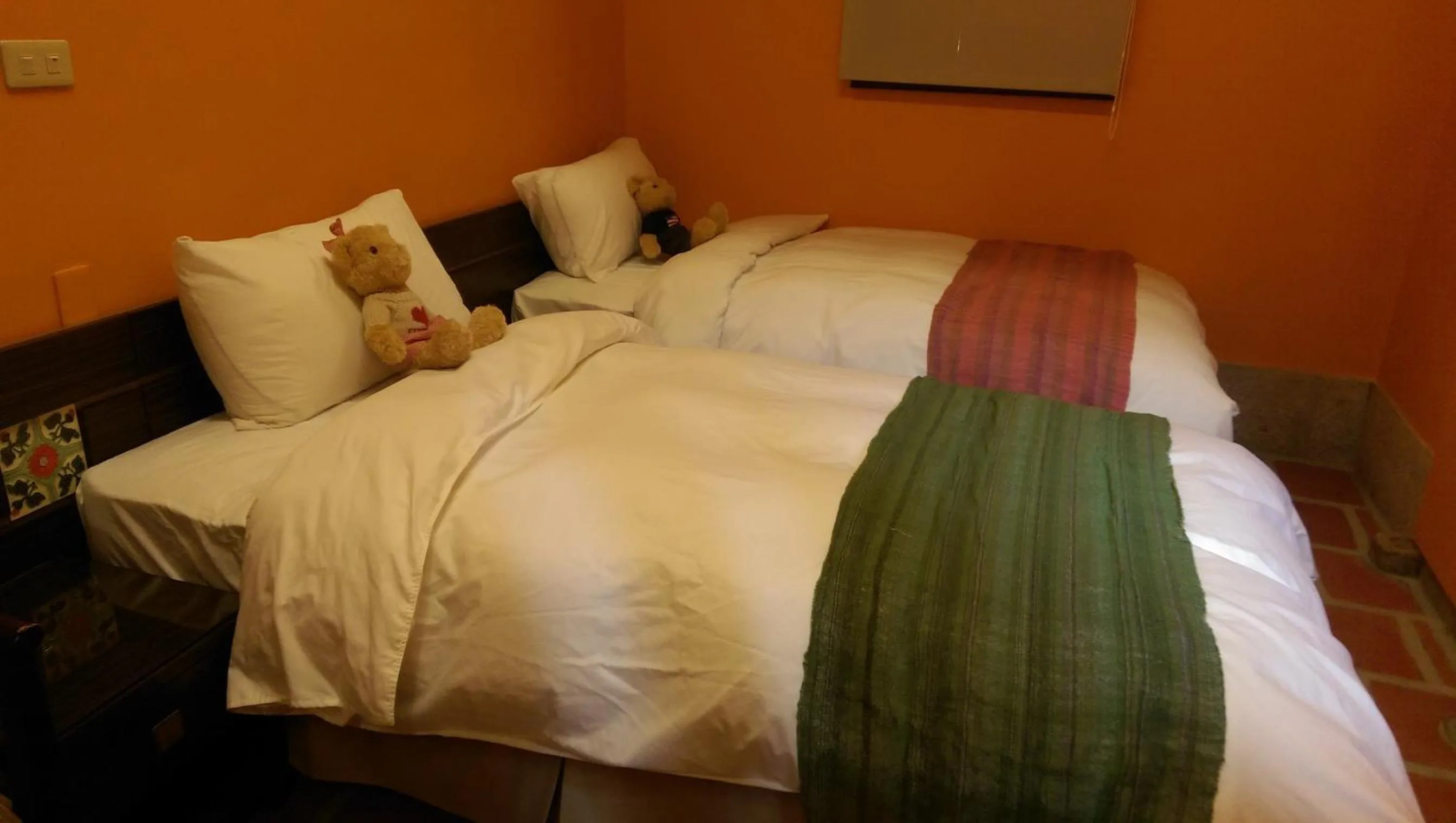 Bed in PianoPiano B&B