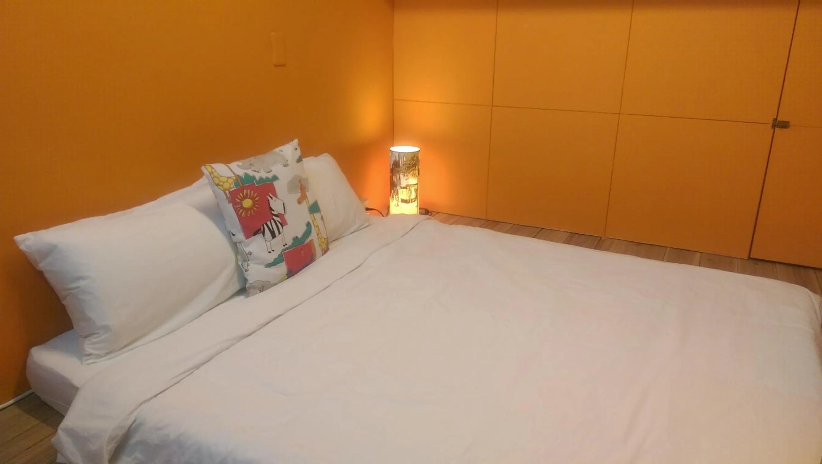 Bed in PianoPiano B&B