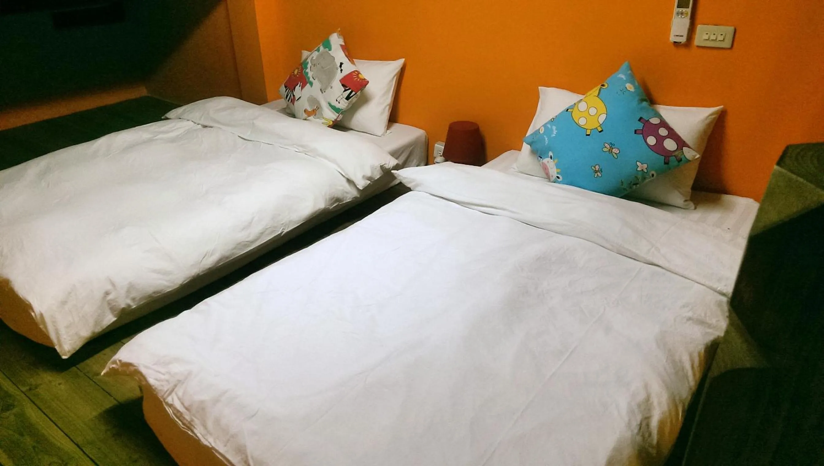 Bed in PianoPiano B&B