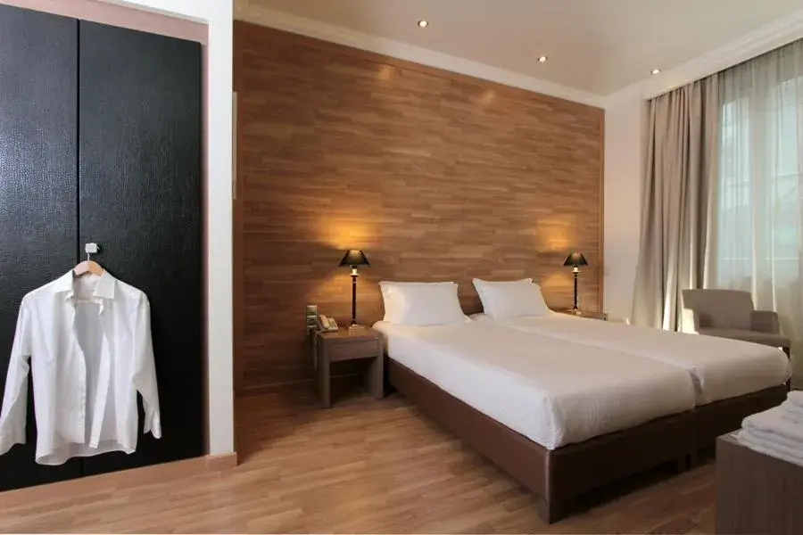 Bed in Athens Lotus Hotel Bed in Athens Lotus Hotel