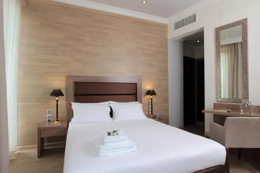 Bed in Athens Lotus Hotel Bed in Athens Lotus Hotel