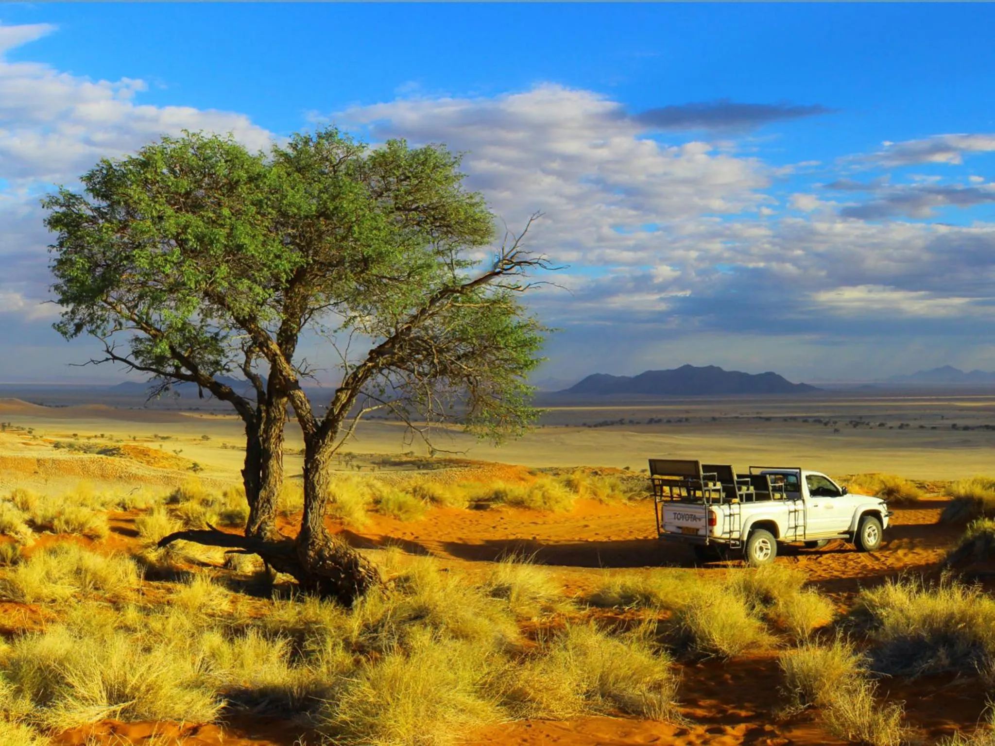 Natural landscape in Gondwana Namib Desert Lodge