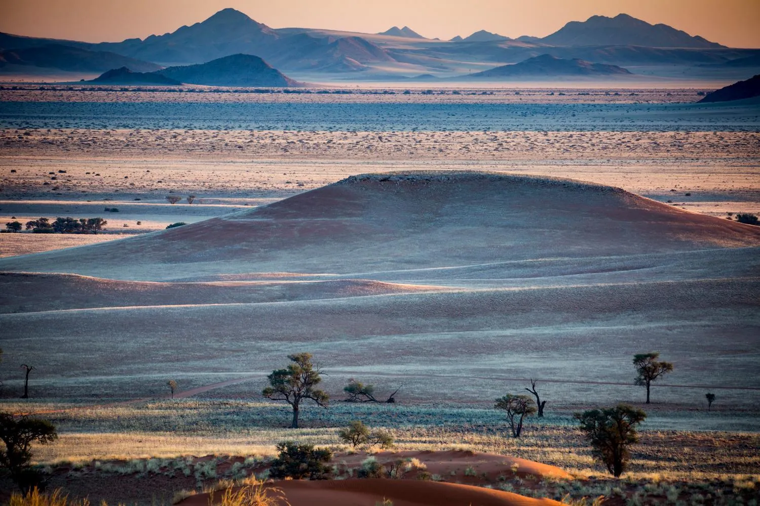 Natural landscape in Gondwana Namib Desert Lodge