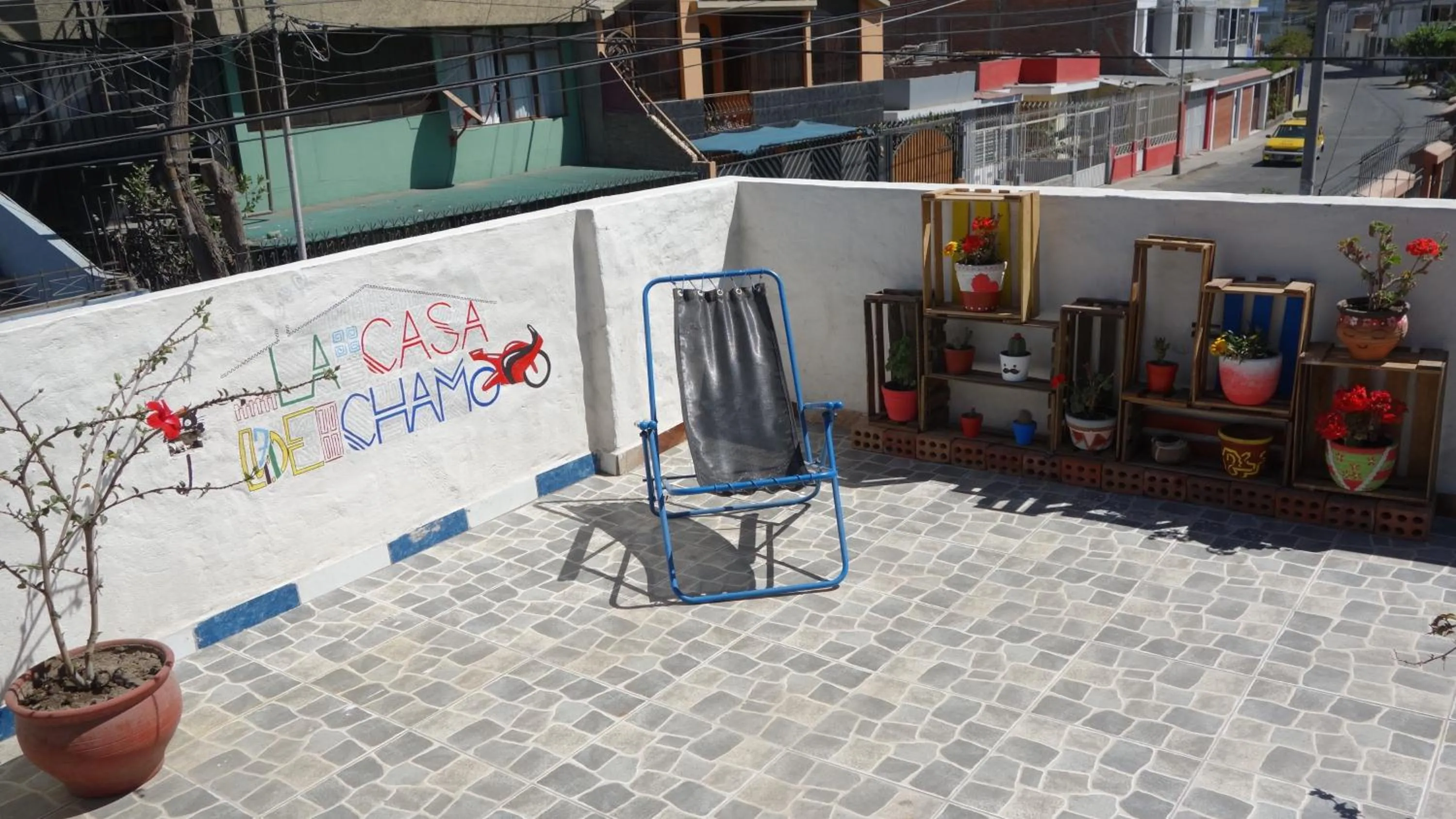 Balcony/Terrace in La Casa de Chamo