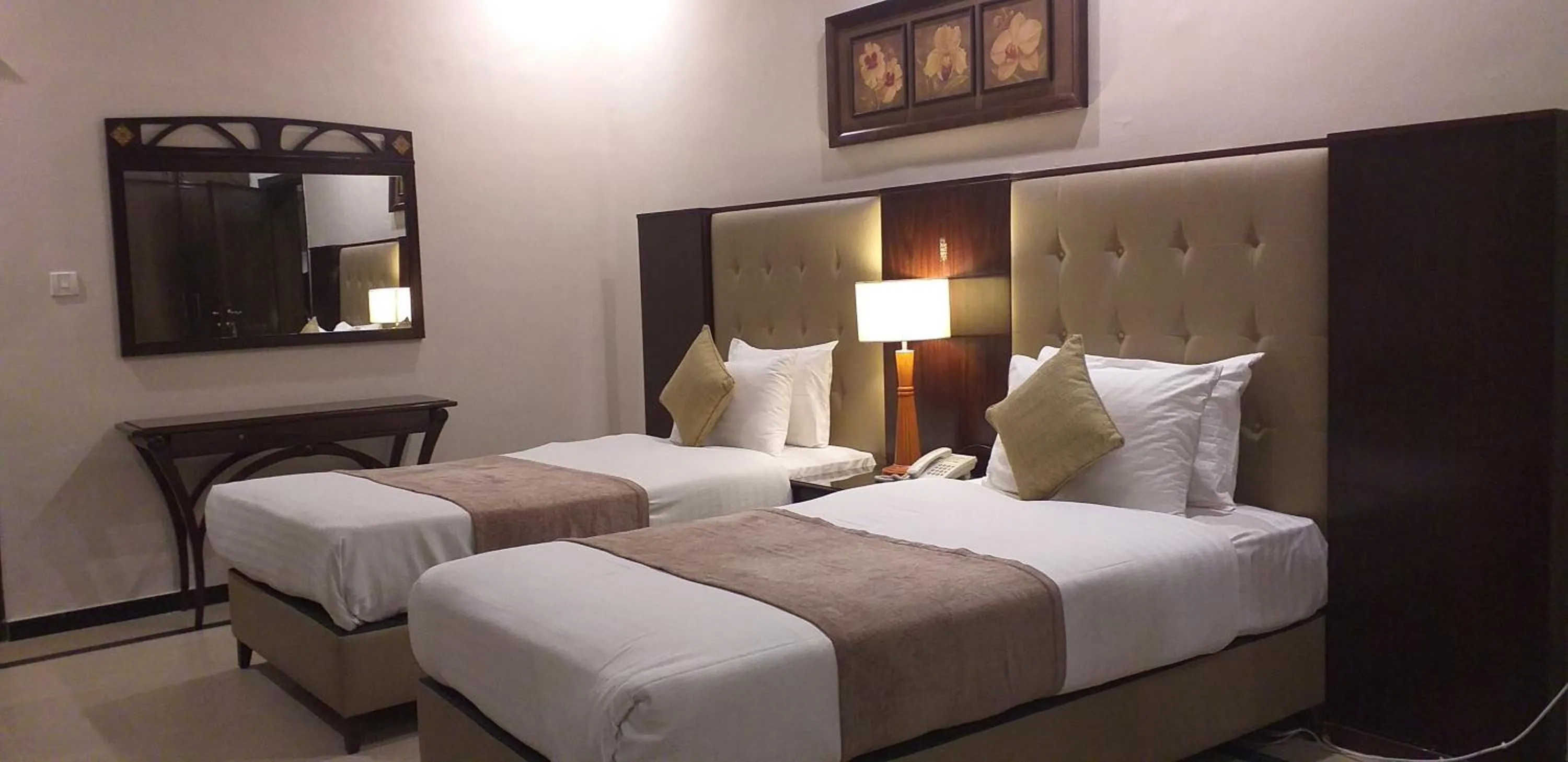 Bed in Magnolia Boutique House